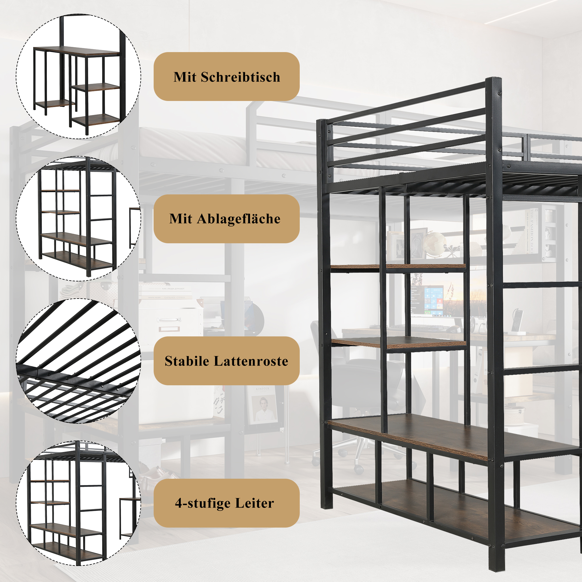 Présentation du lit mezzanine