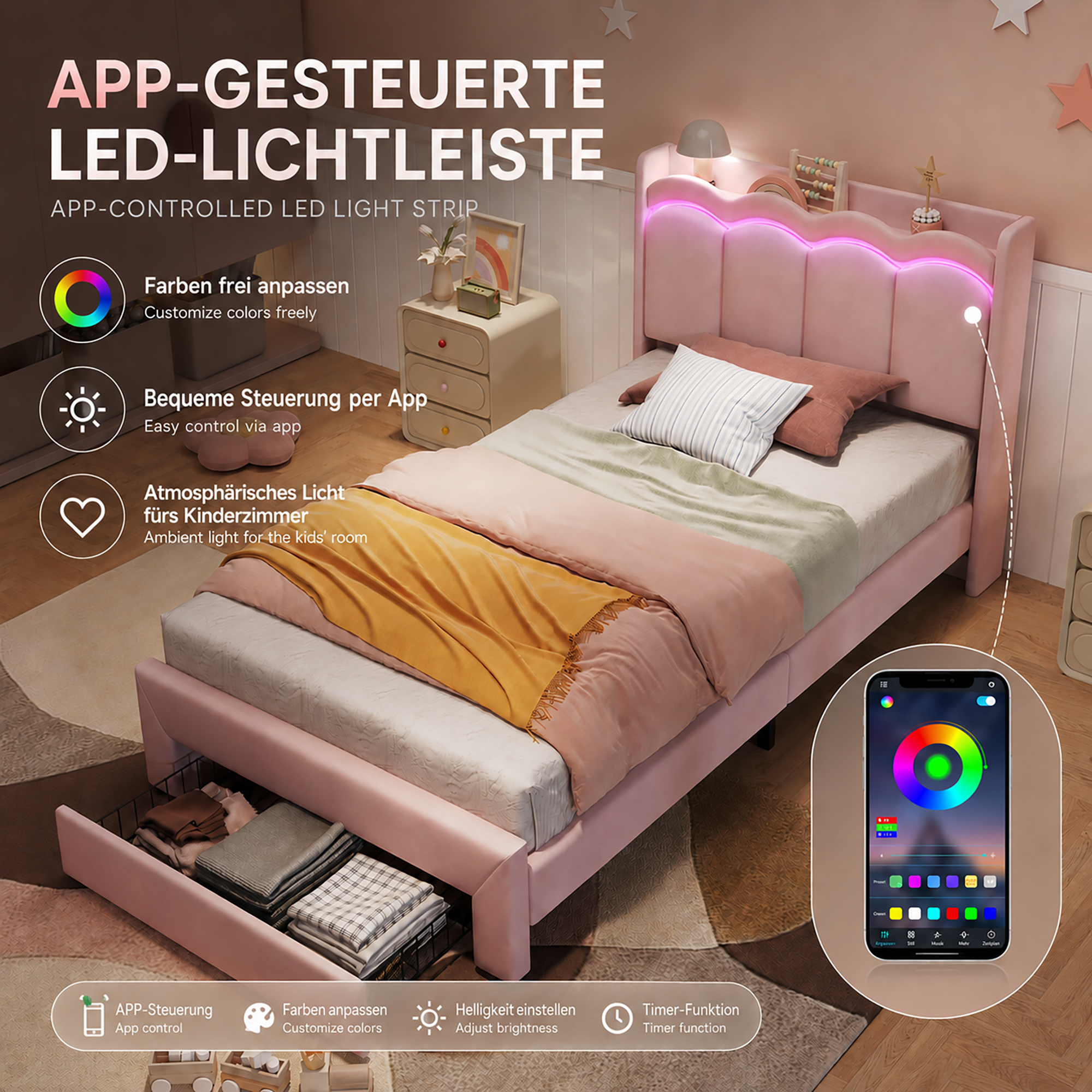Matières, couleur et finitions visuelles