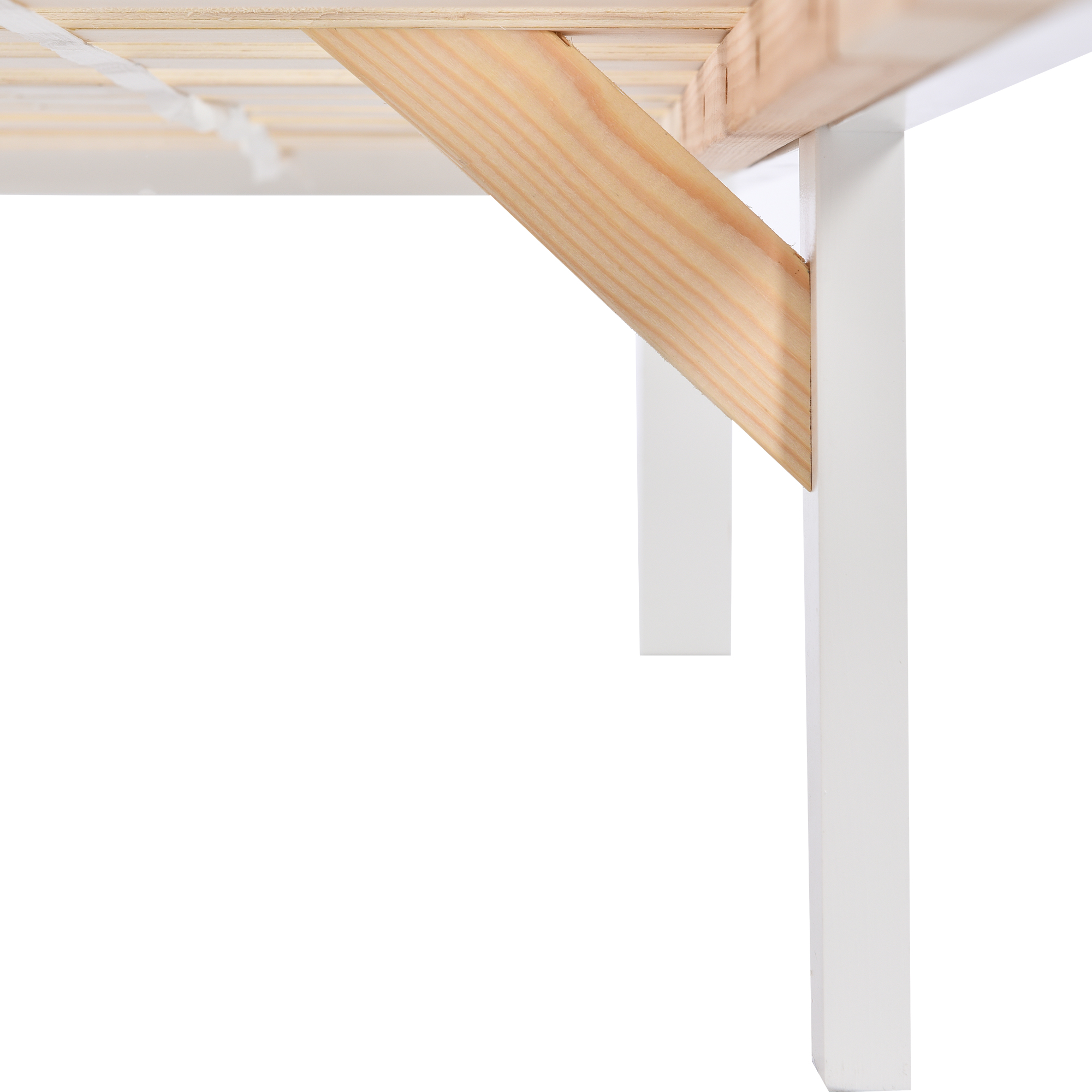 Lit enfant en forme de maison avec doubles fenêtres MDF, barrières sécurité, autocollants vis, pour chambre d'enfant, design chaleureux, sécurité renforcée, jeu et sommeil, style ludique, stabilité, confort - image 16