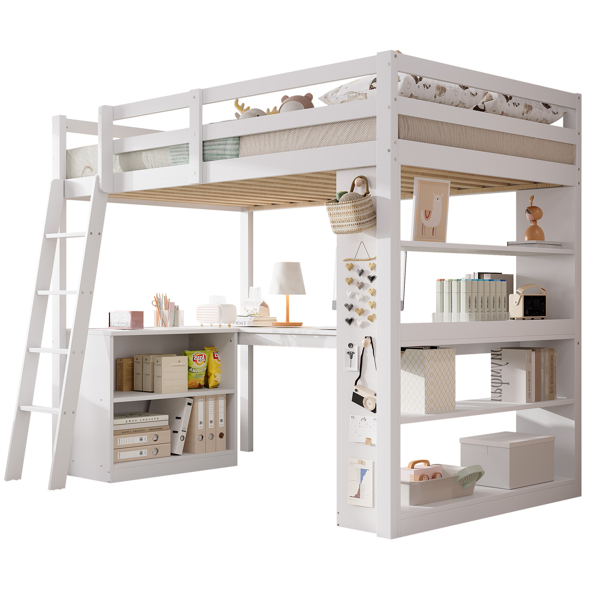 Échelle inclinée stable pour enfants