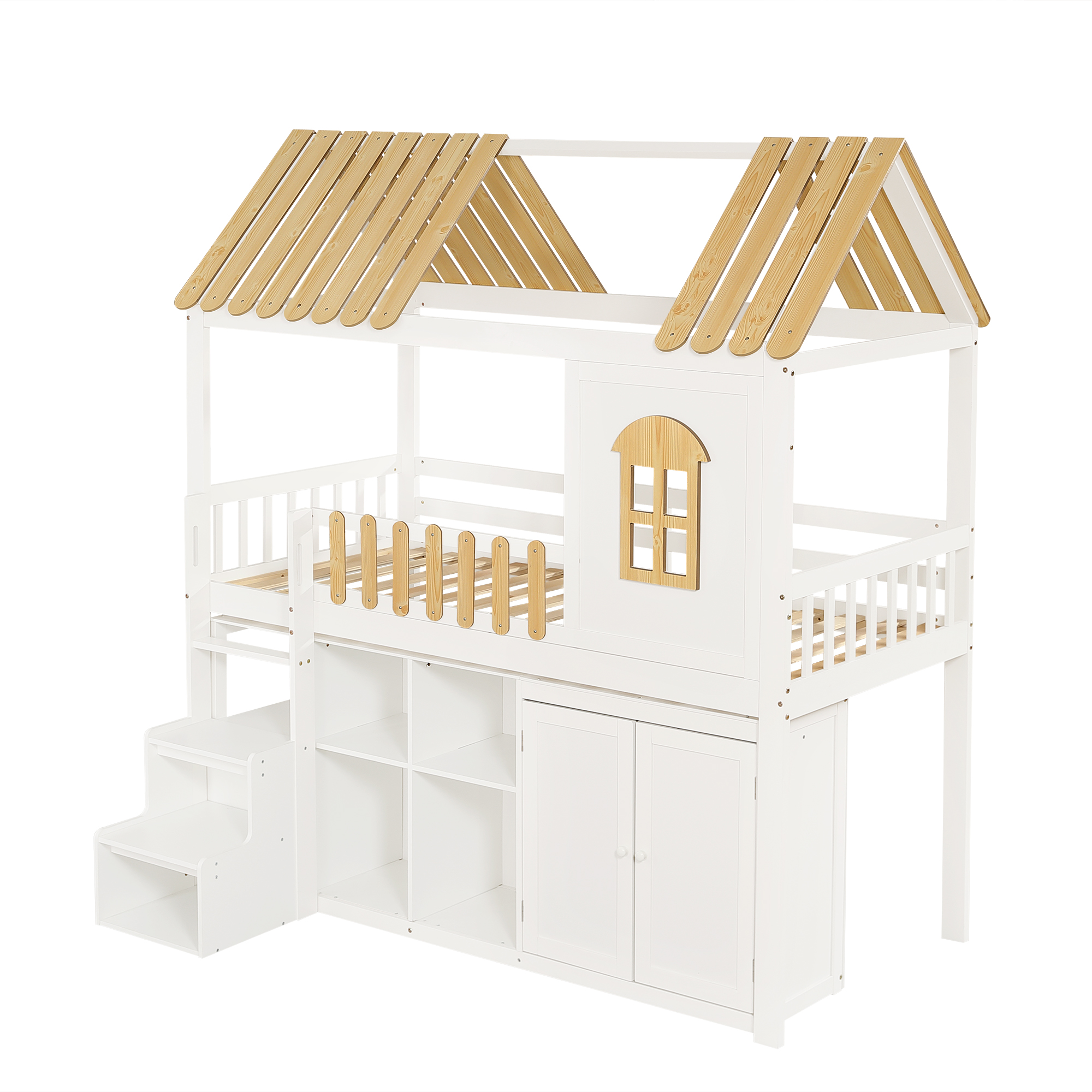 Détail de la structure en bois