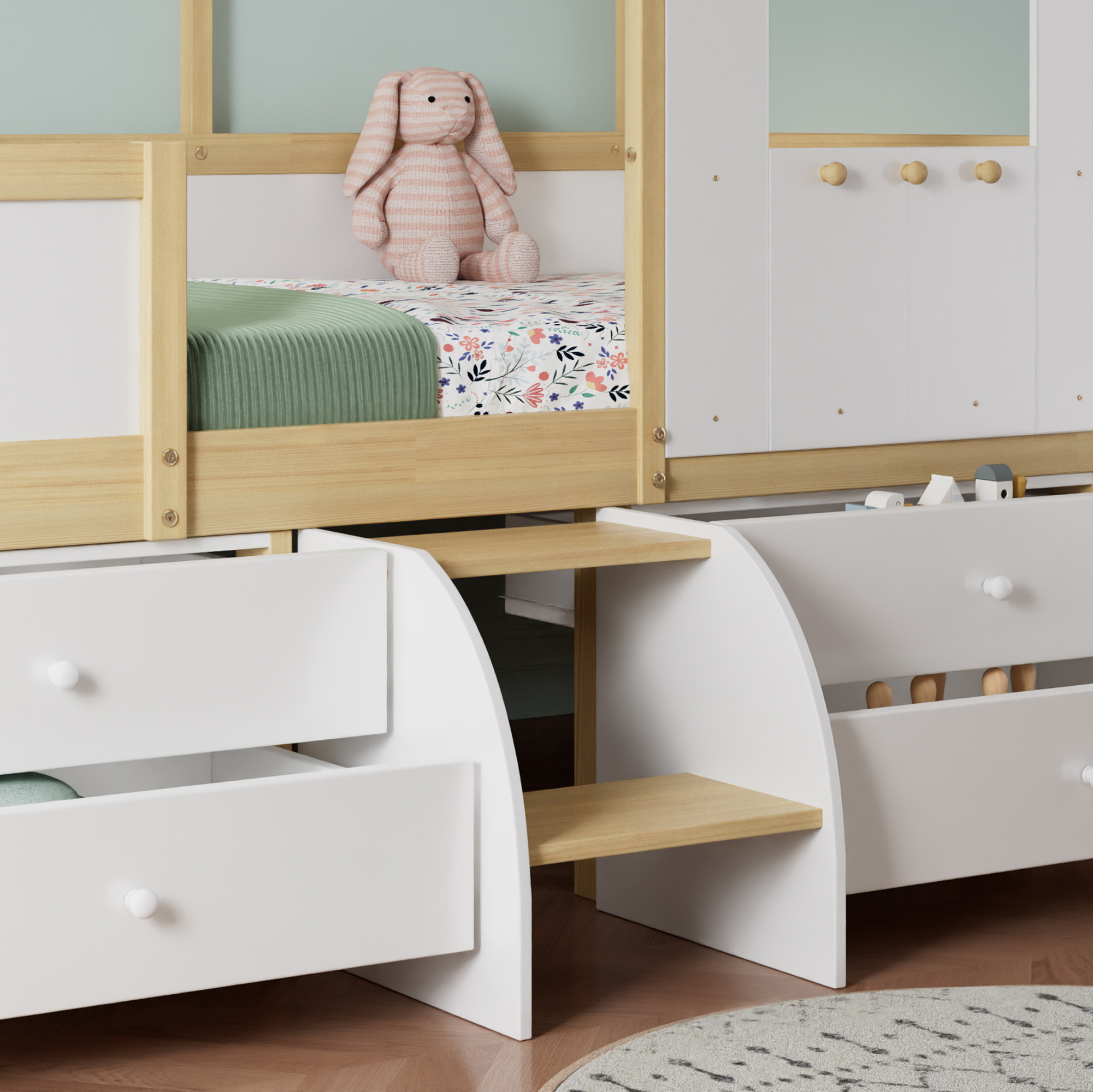 Lit enfant design maison espace jeu