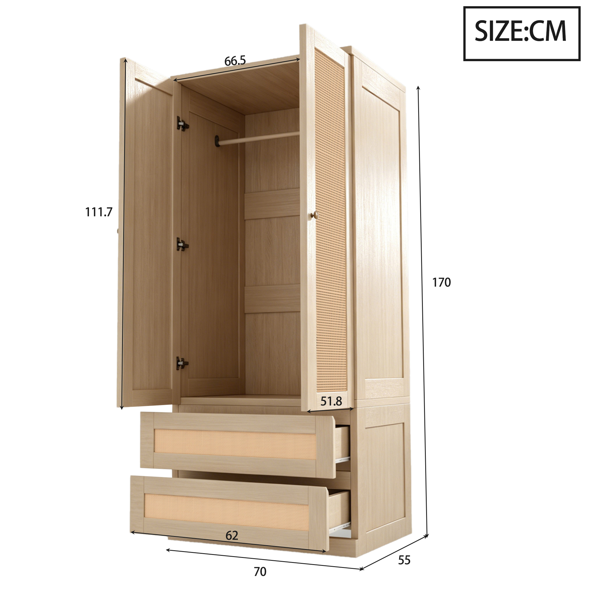 Dimensions du armoire