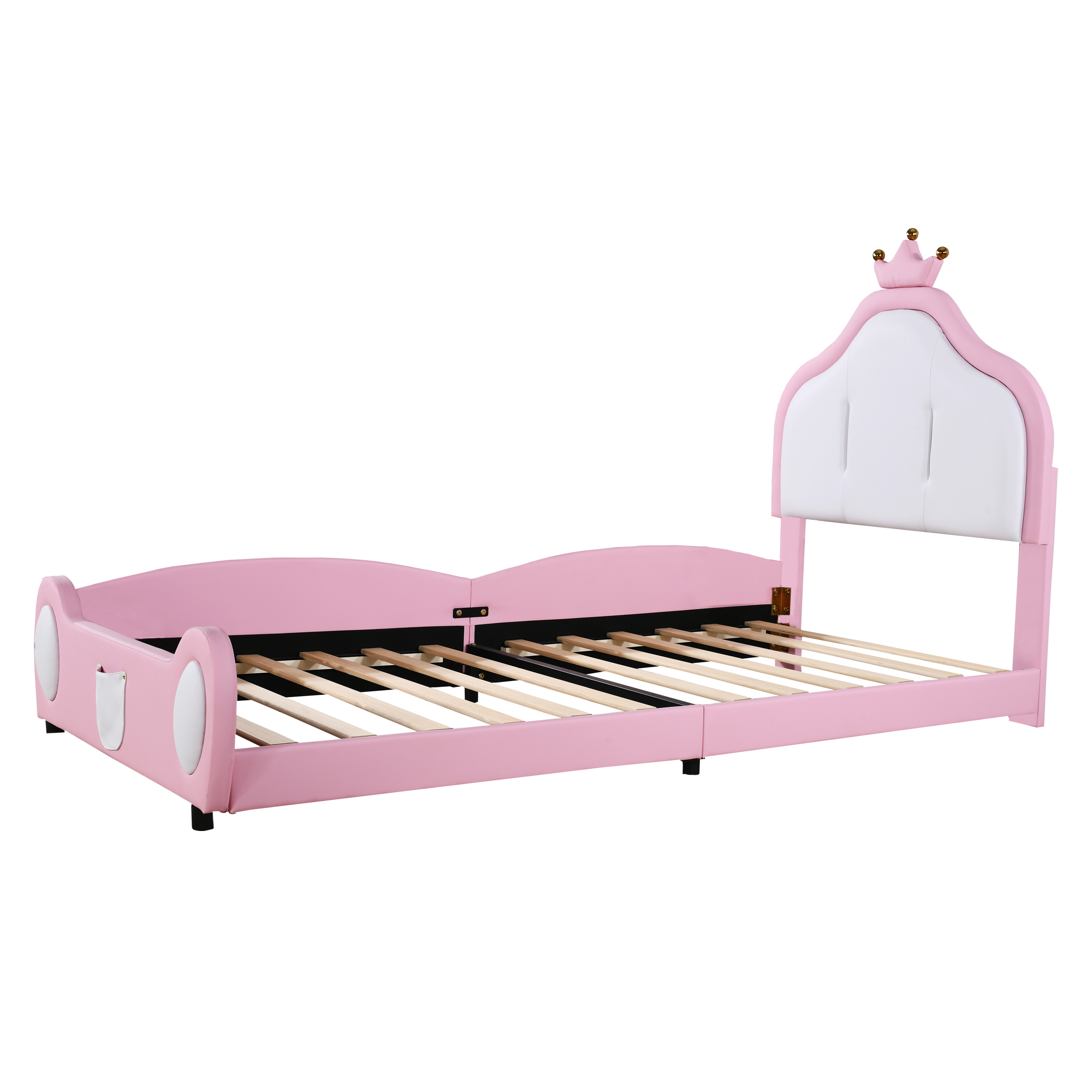convient pour matelas 90x200 cm, matelas non fourni