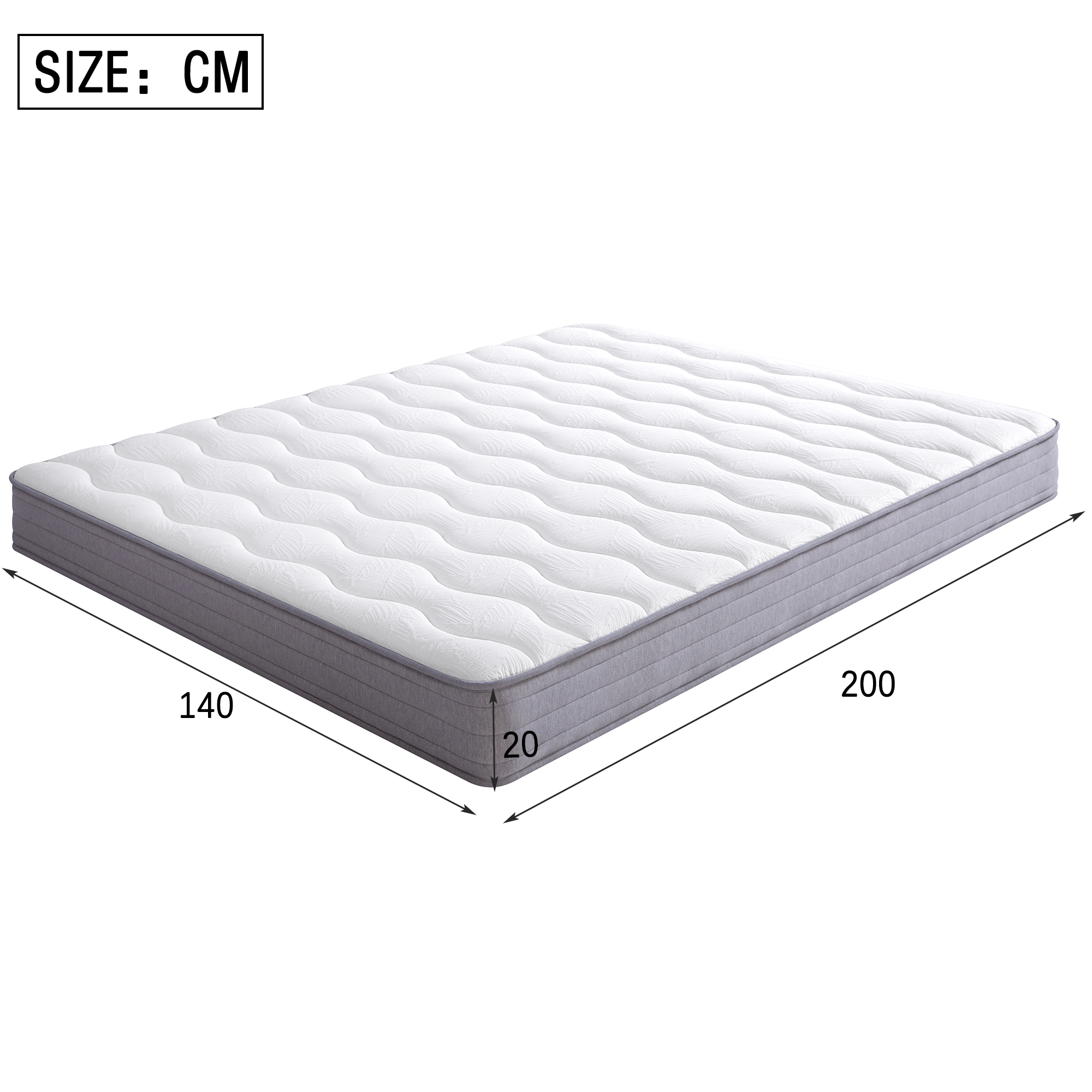 Dimensions du matelas