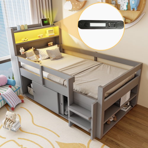 Bande lumineuse LED ports USB et connexion pour veilleuse