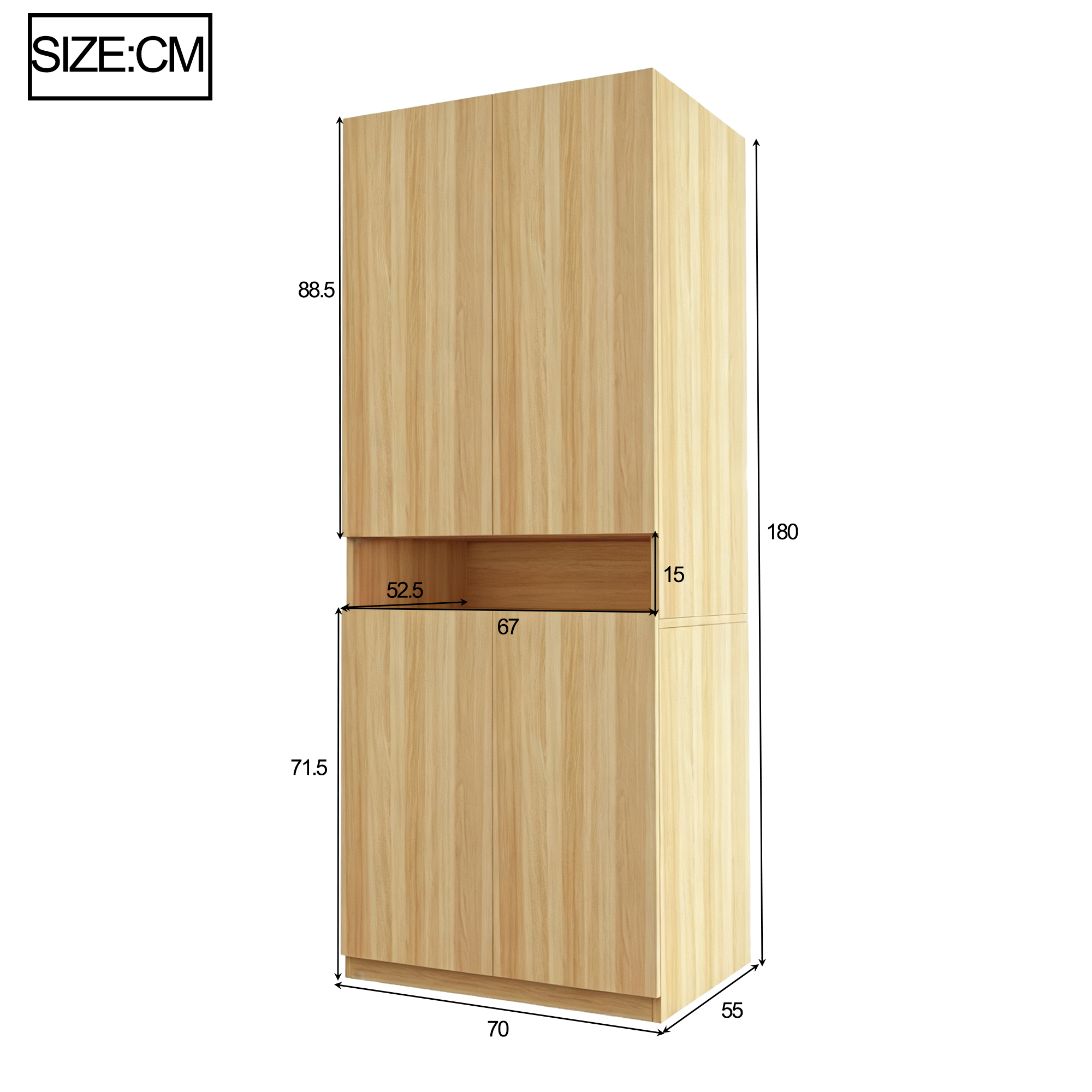 Dimensions du armoire