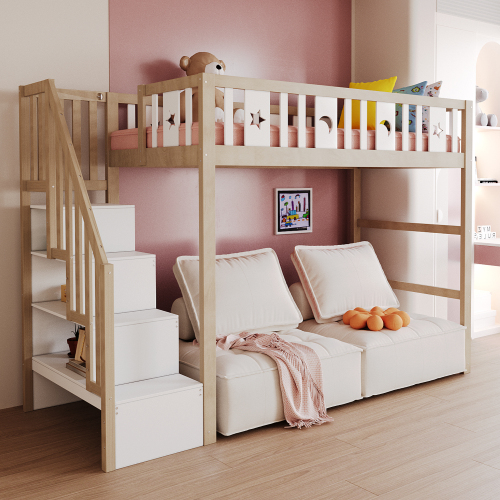 Détails du lit mezzanine enfant