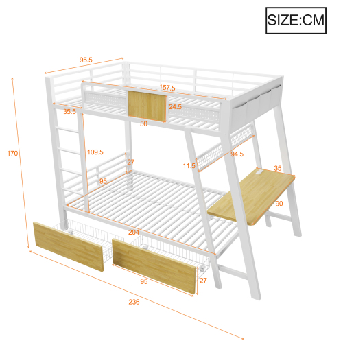 Rangement multi-zones