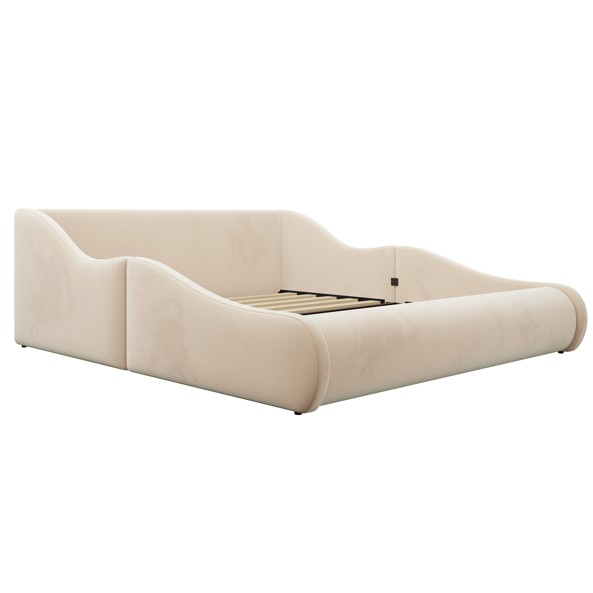 Détails du design du lit
