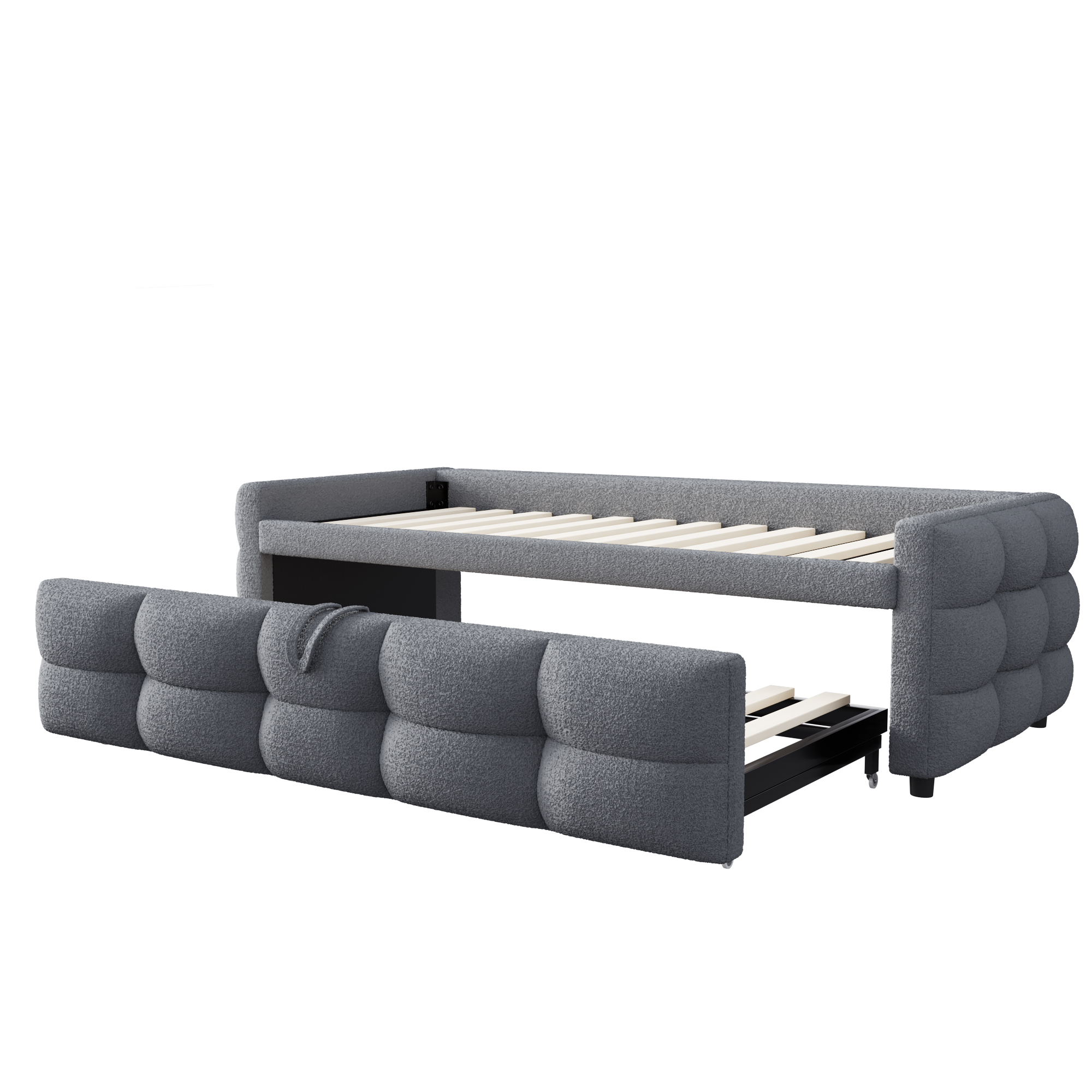 Canapé-lit convertible escamotable 90/180 x 190 cm - image 10
