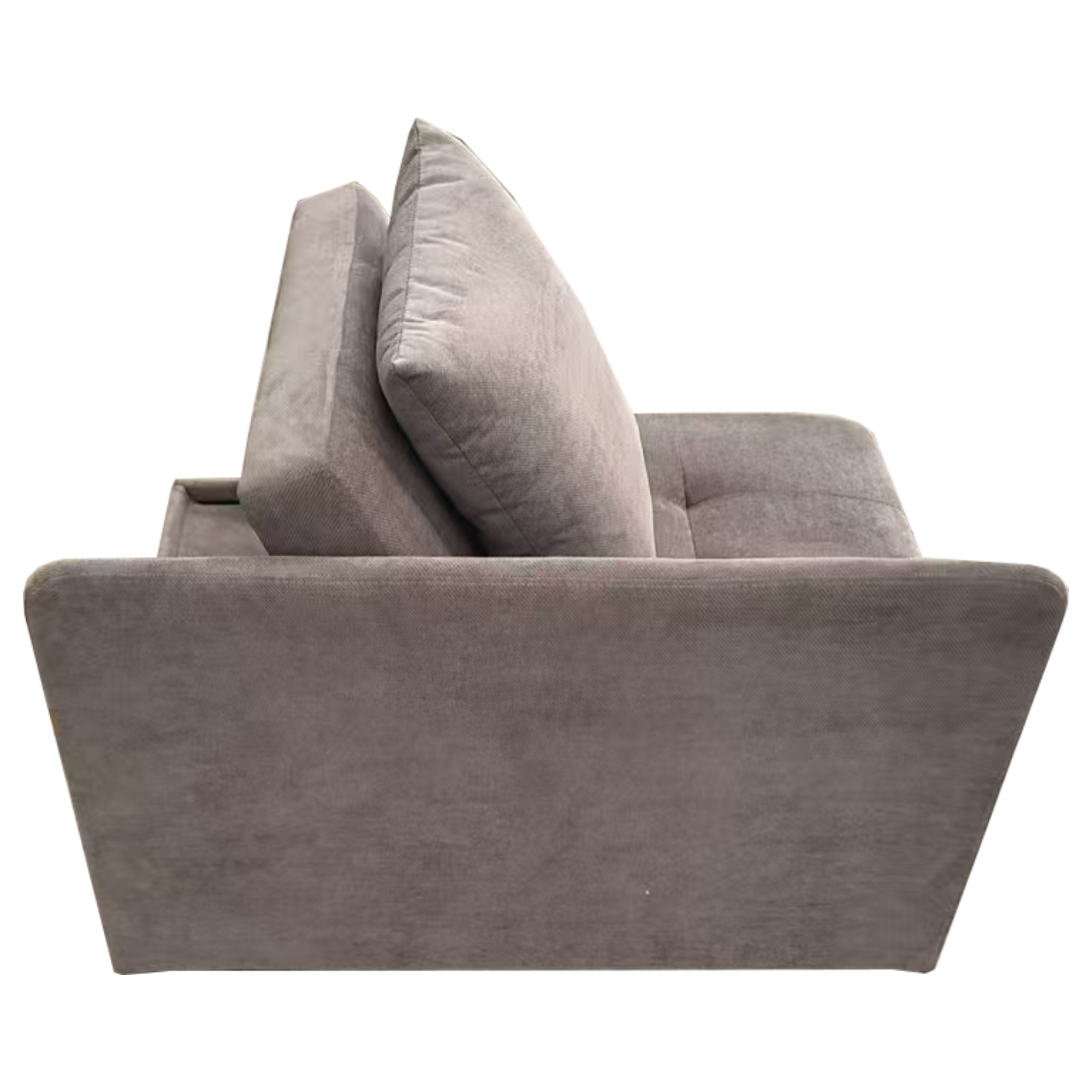 Canapé-lit convertible 3-en-1 (sofa, fauteuil lounge, lit simple), en lin, pour petits espaces, chambres d'amis et bureau, design polyvalent, confort maximal, matériau respirant, style moderne fonctionnel - image 9