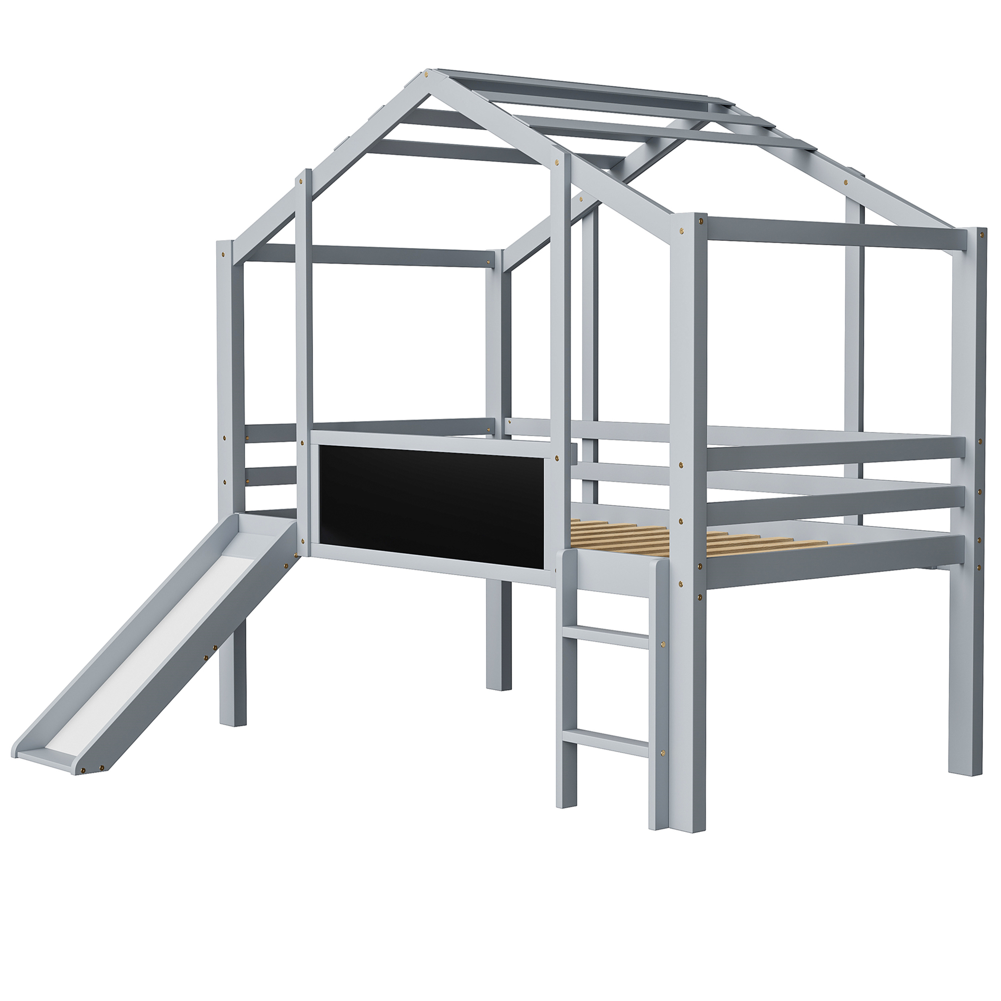 lit mezzanine gain de place : espace sous‑lit exploité pour rangement jouets, coin lecture ou aire de jeu