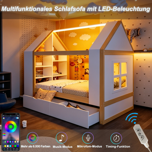 Éclairage LED avec application