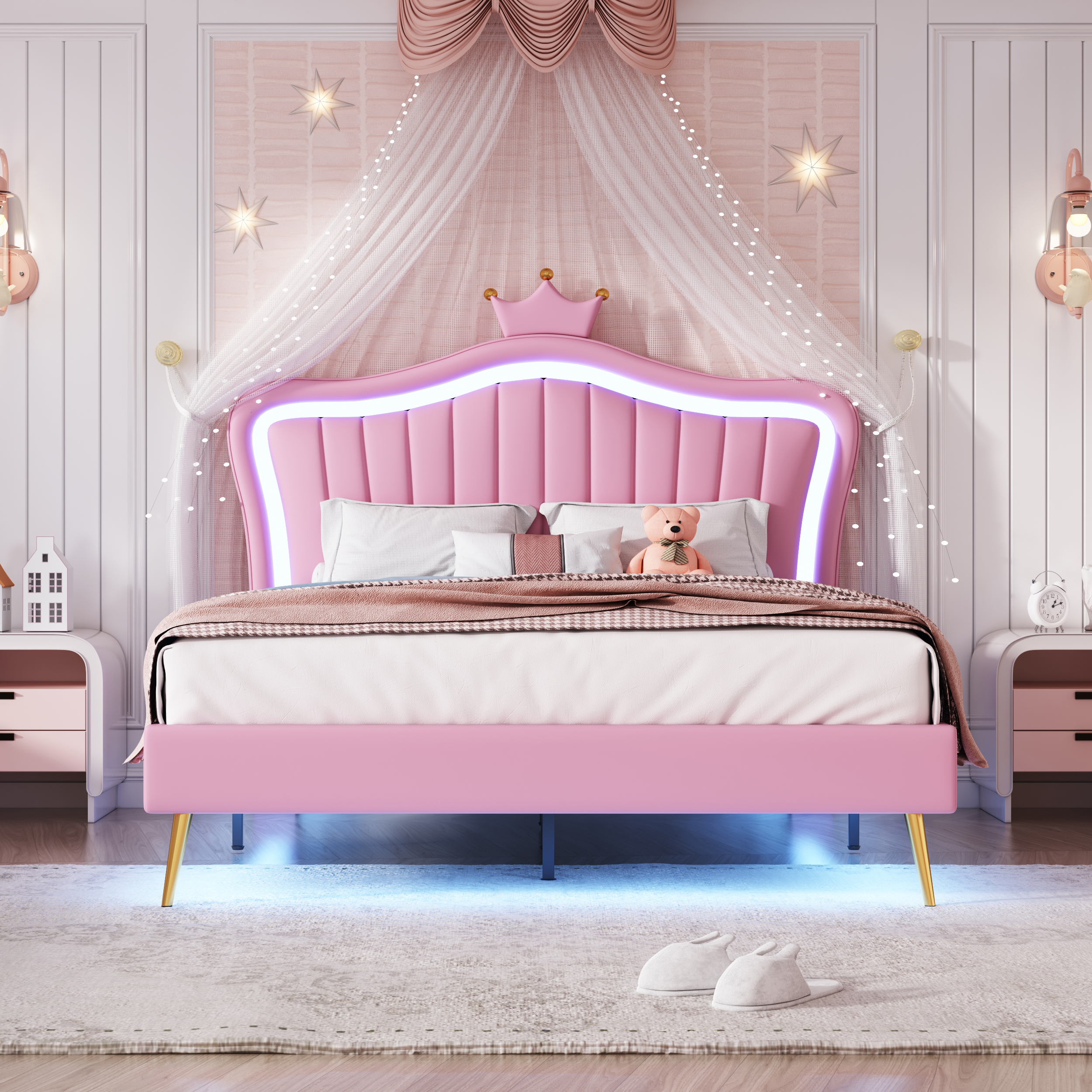 Lit enfant design coquillage