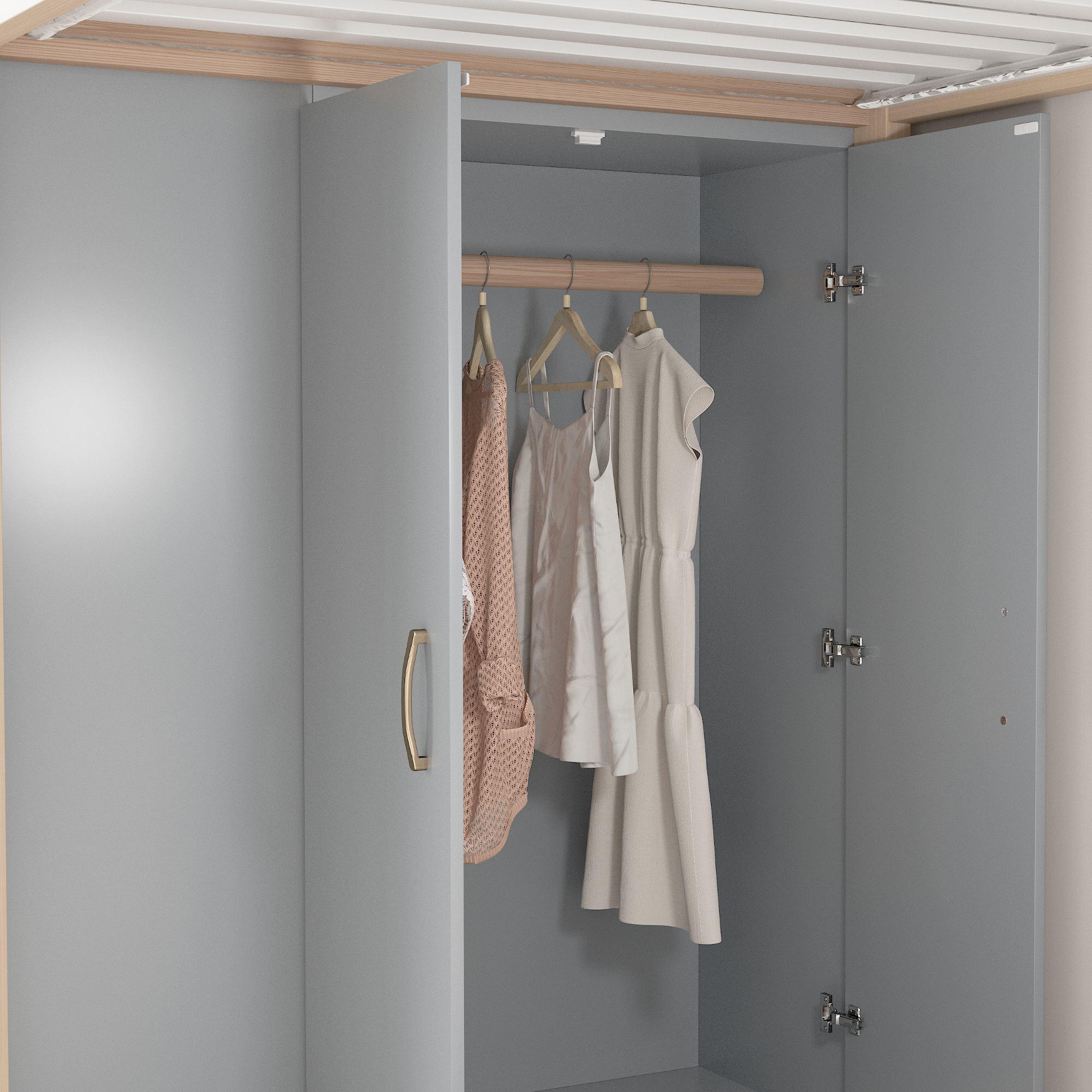 Détail du lit mezzanine