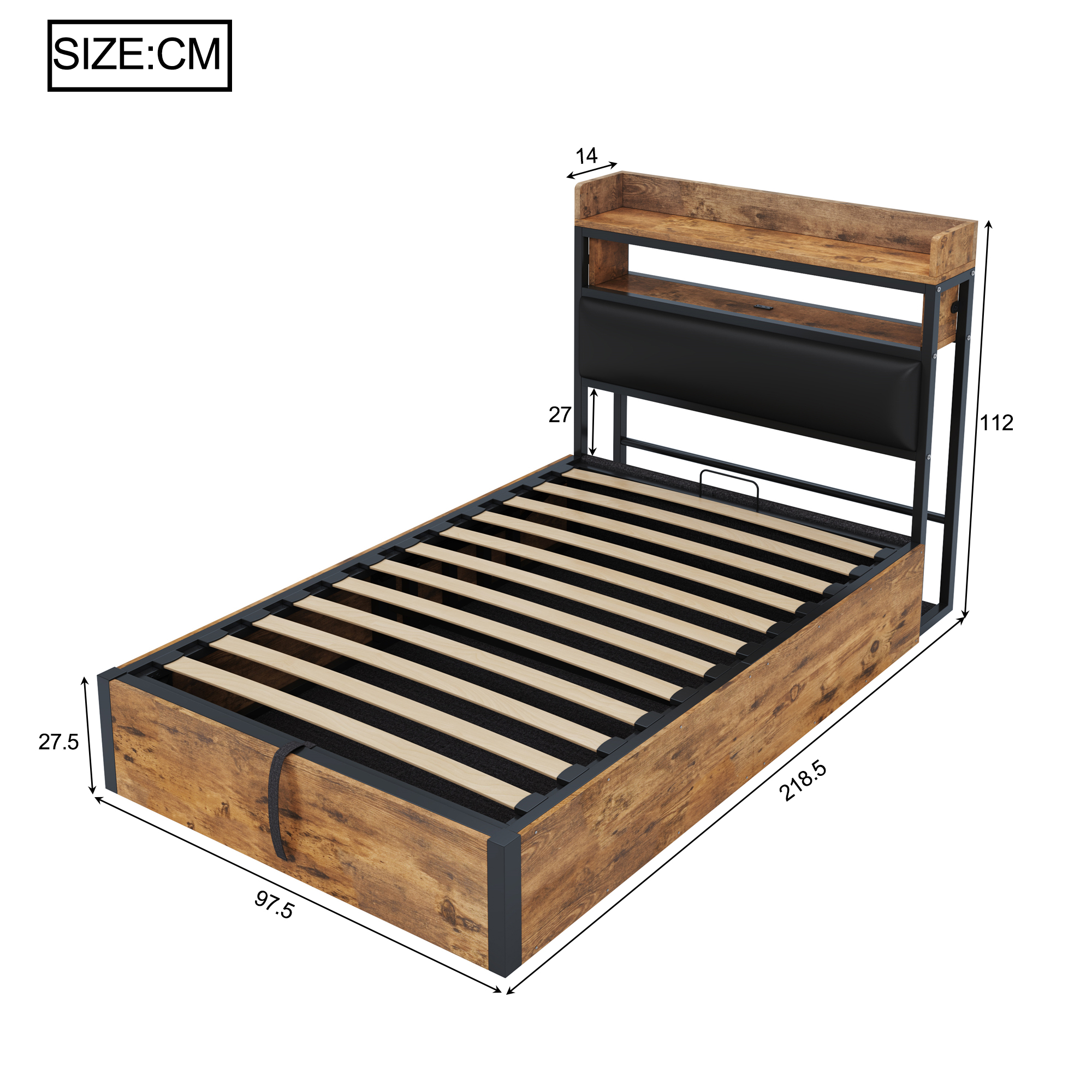 Dimensions du lit simple