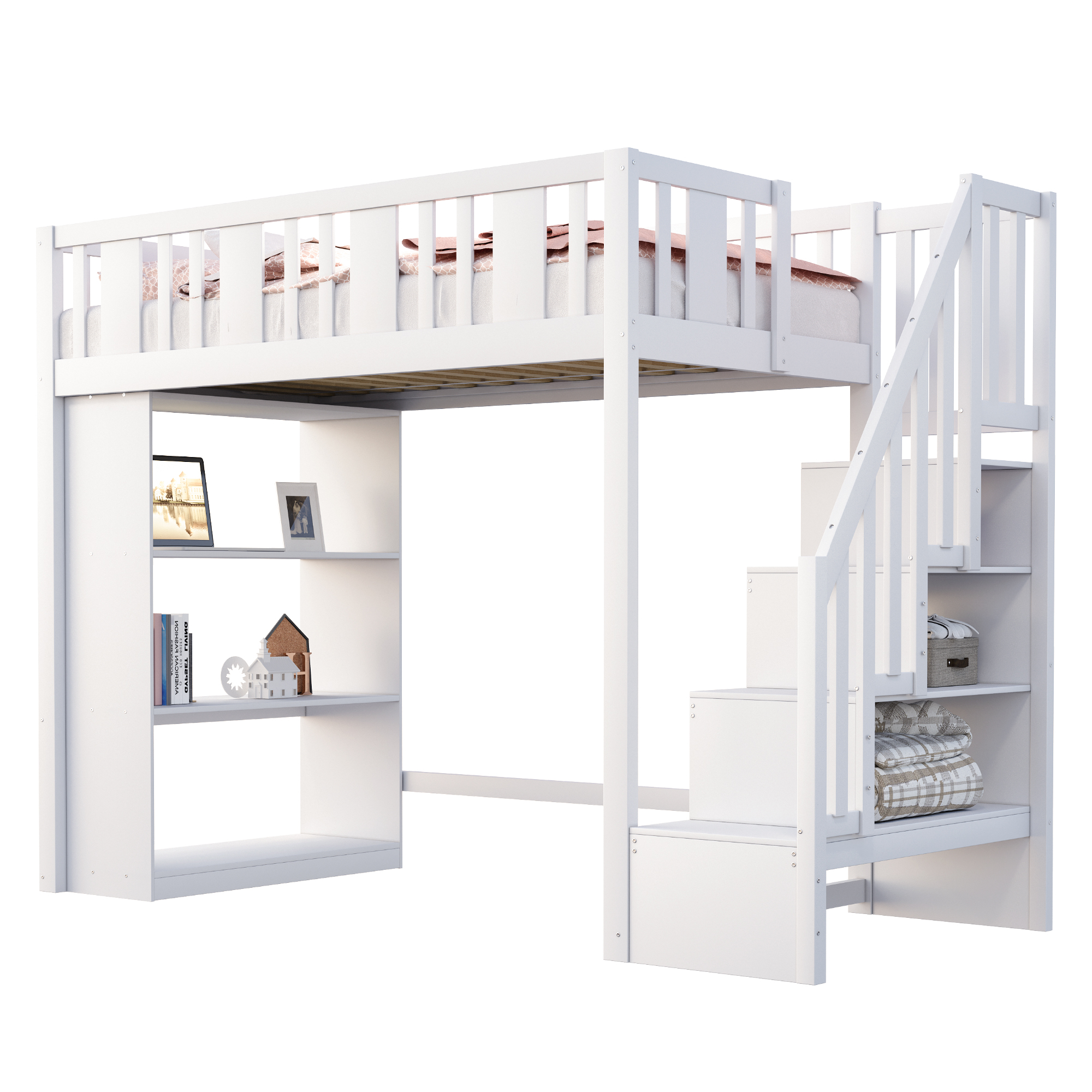 Détail du lit mezzanine