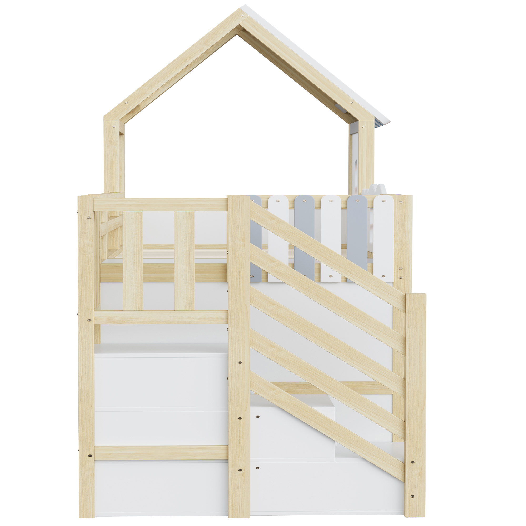 Barrières nuage et fenêtres décoratives