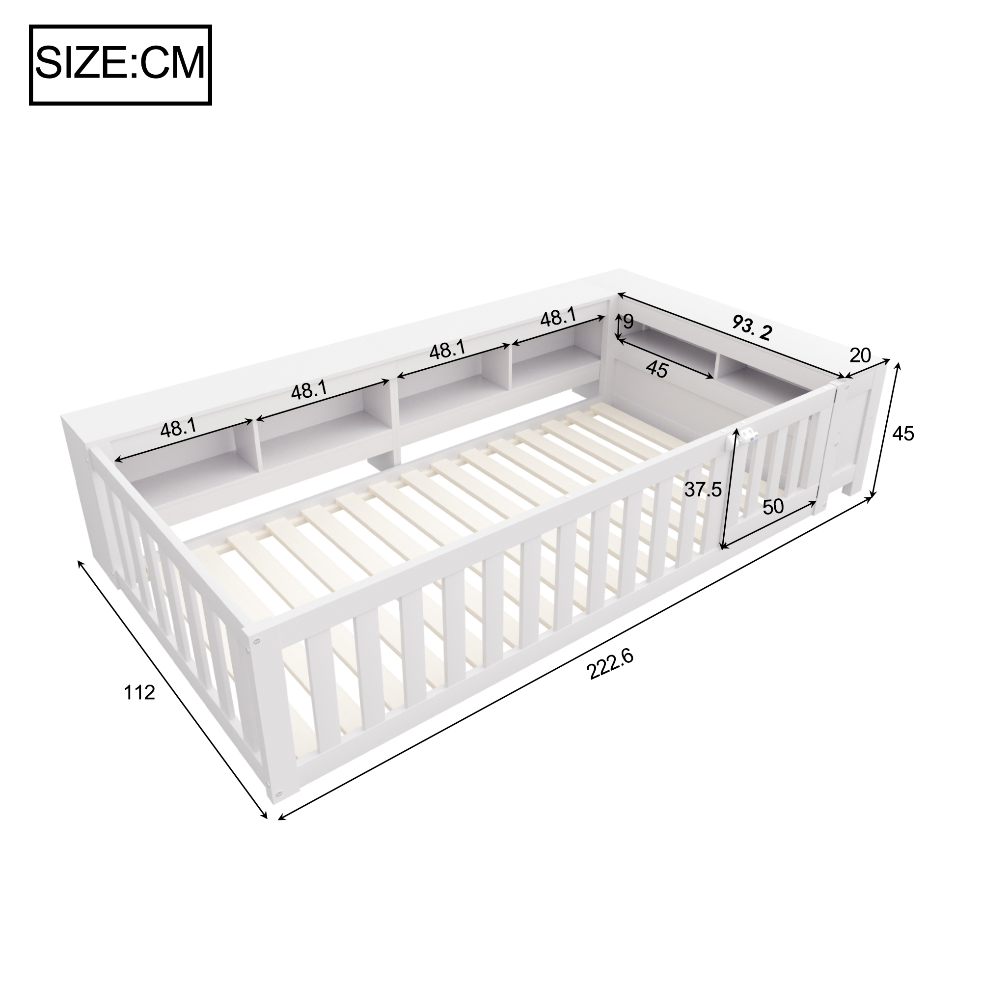 Dimensions du lit simple