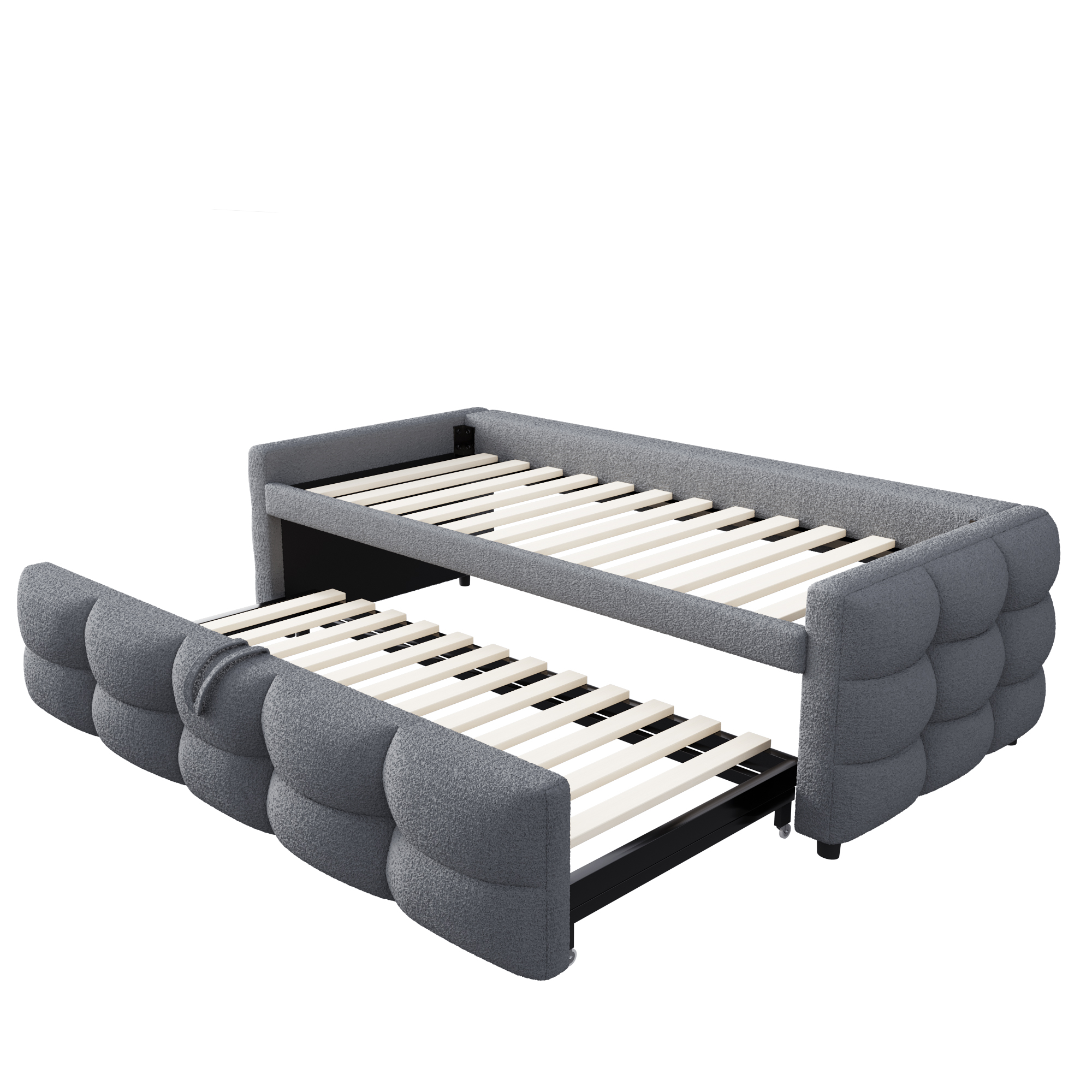 Canapé-lit convertible escamotable 90/180 x 190 cm - image 9