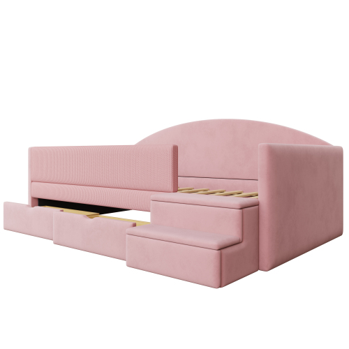 Détail du tissu velours doux et des coutures