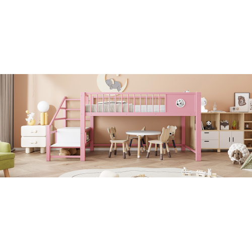 Lit mezzanine dans une chambre d'enfant