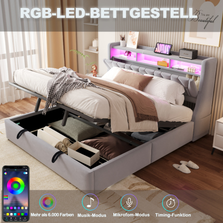 Rangement hydraulique et LED