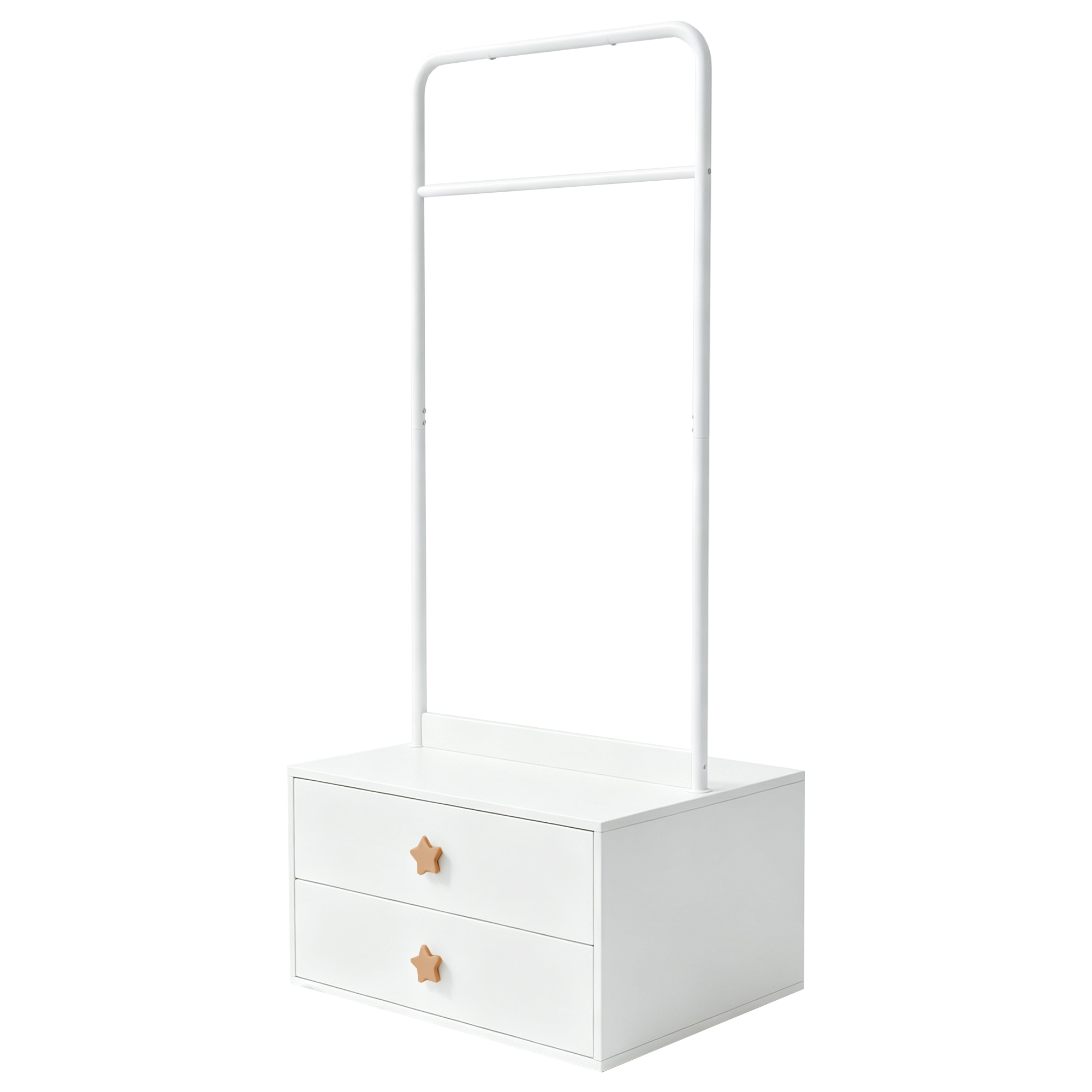 Détail du rangement de chambre