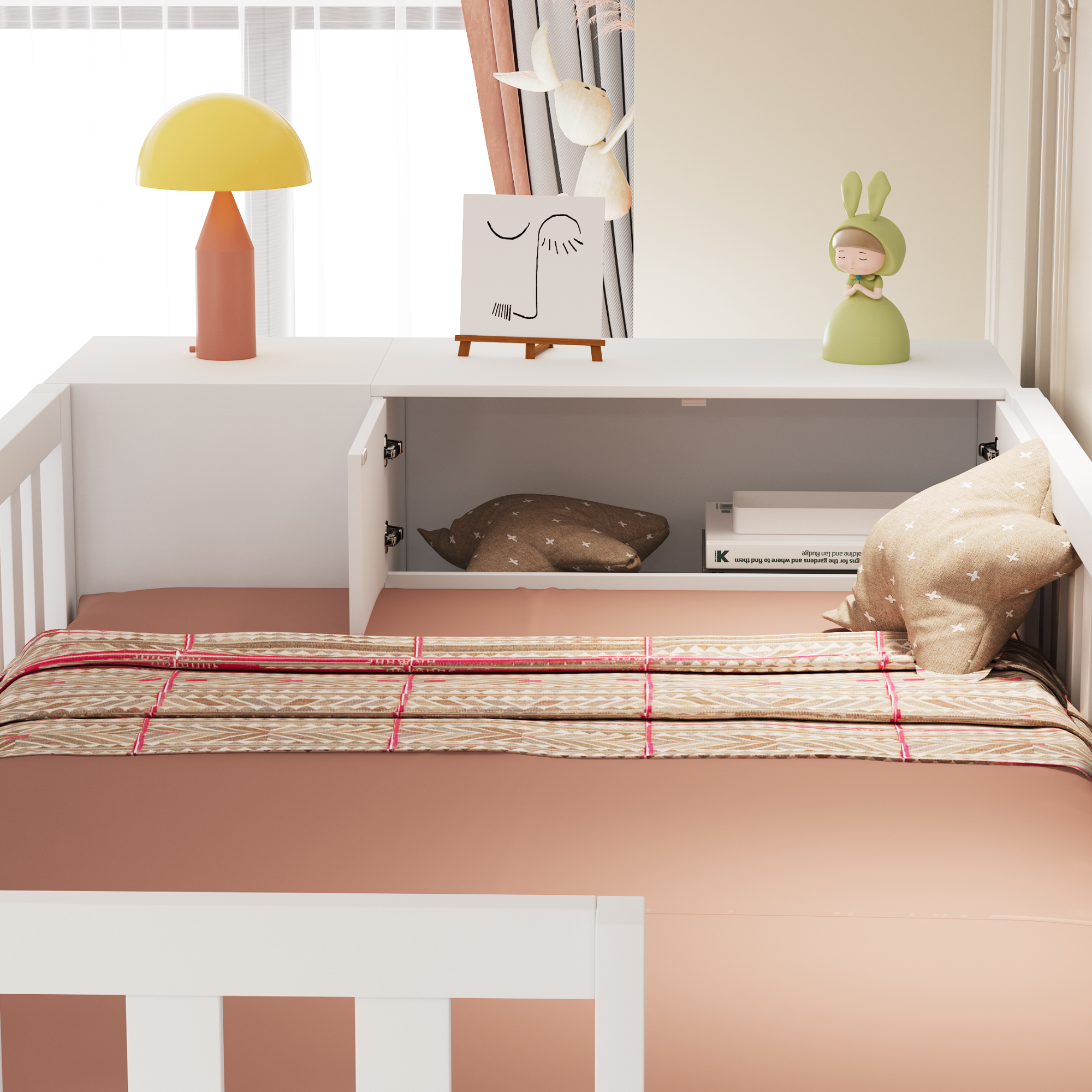 Détail du lit mezzanine