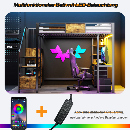 Prise et LED