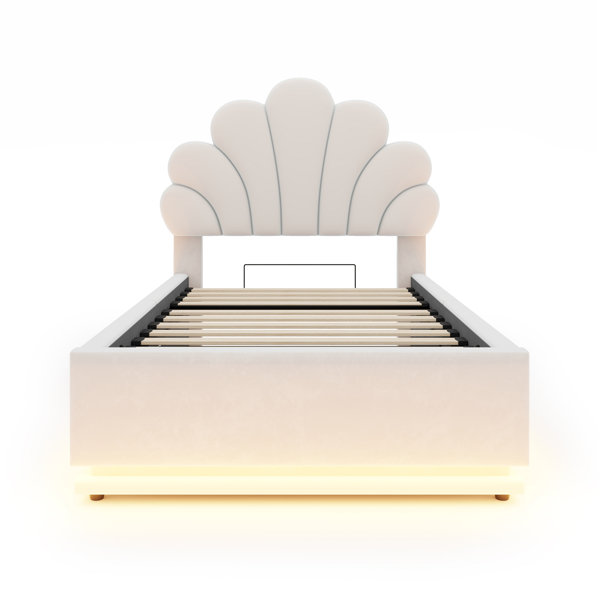 Présentation du lit rembourré