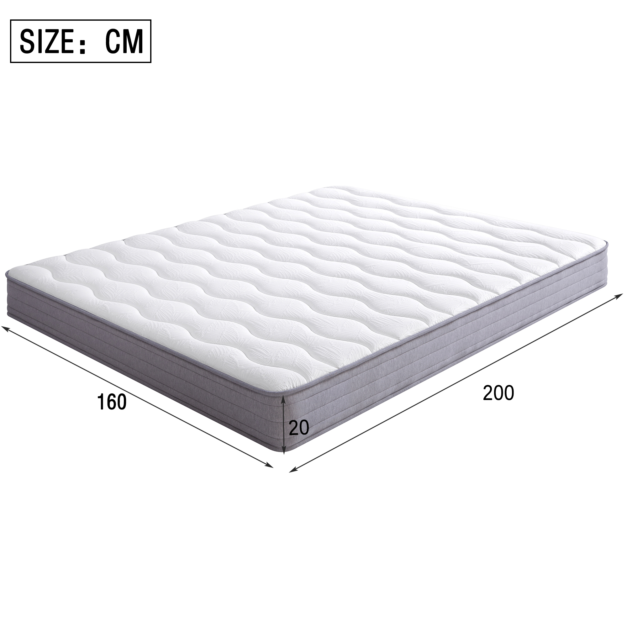 Dimensions du matelas
