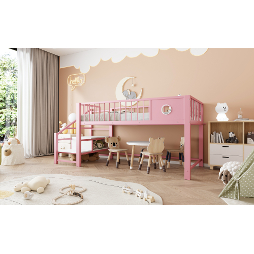 Espace de rangement sous le lit