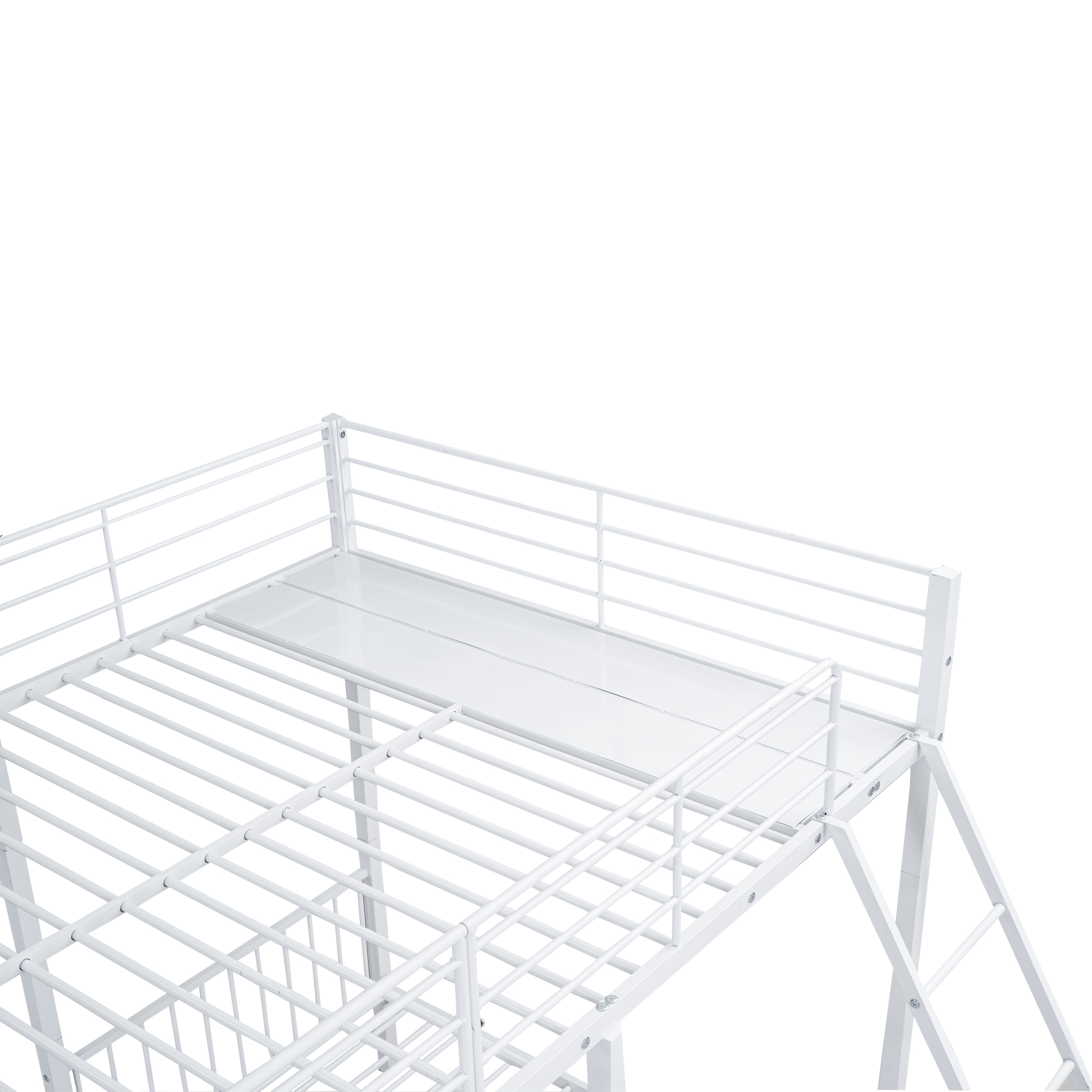 Lit triple 140×200 + 2×90×200 cm avec 2 tiroirs escamotables, divisible en 3 lits séparés, pour famille et invités, gain de place vertical, beaucoup de couchages, design polyvalent, stabilité, fonctionnalité - image 16