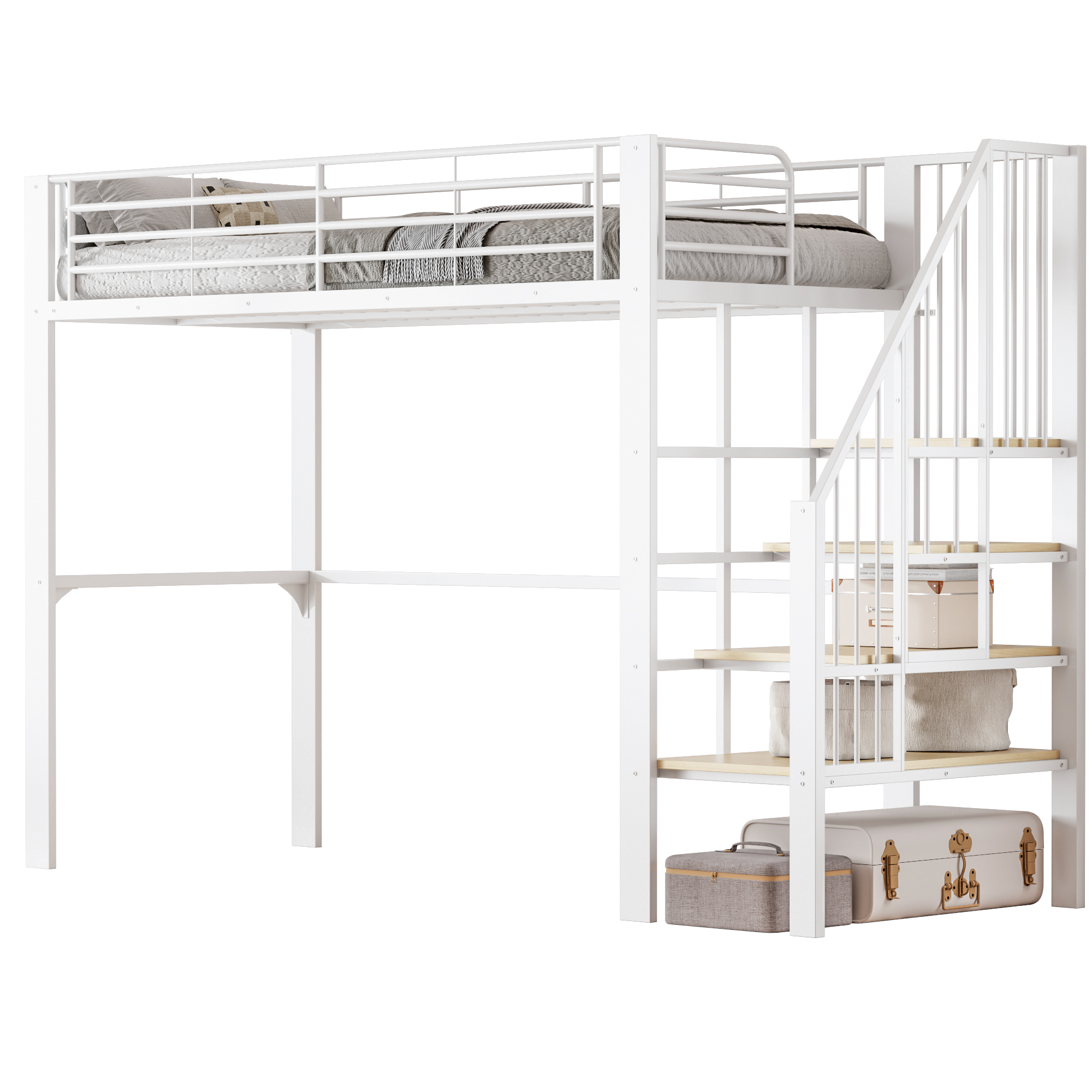Détail du lit mezzanine