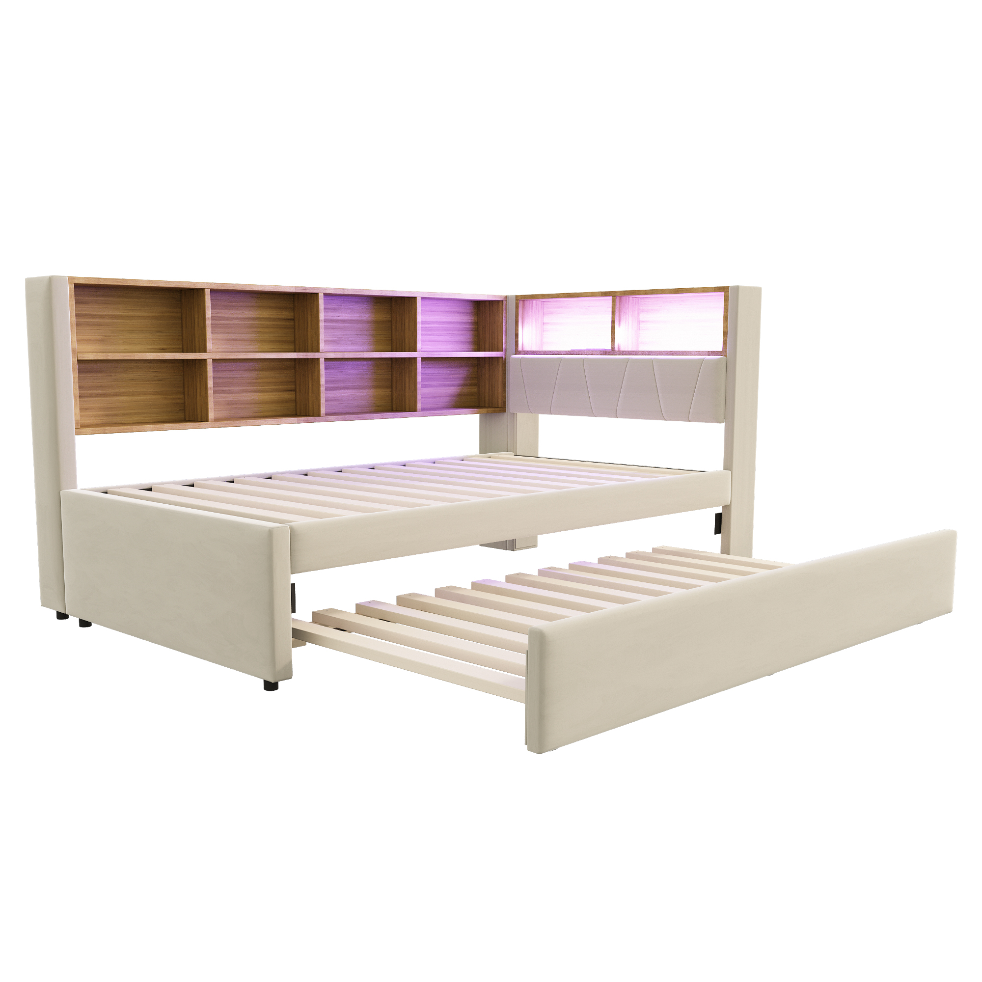 grand espace de rangement : plusieurs compartiments de rangement pour ranger vos affaires