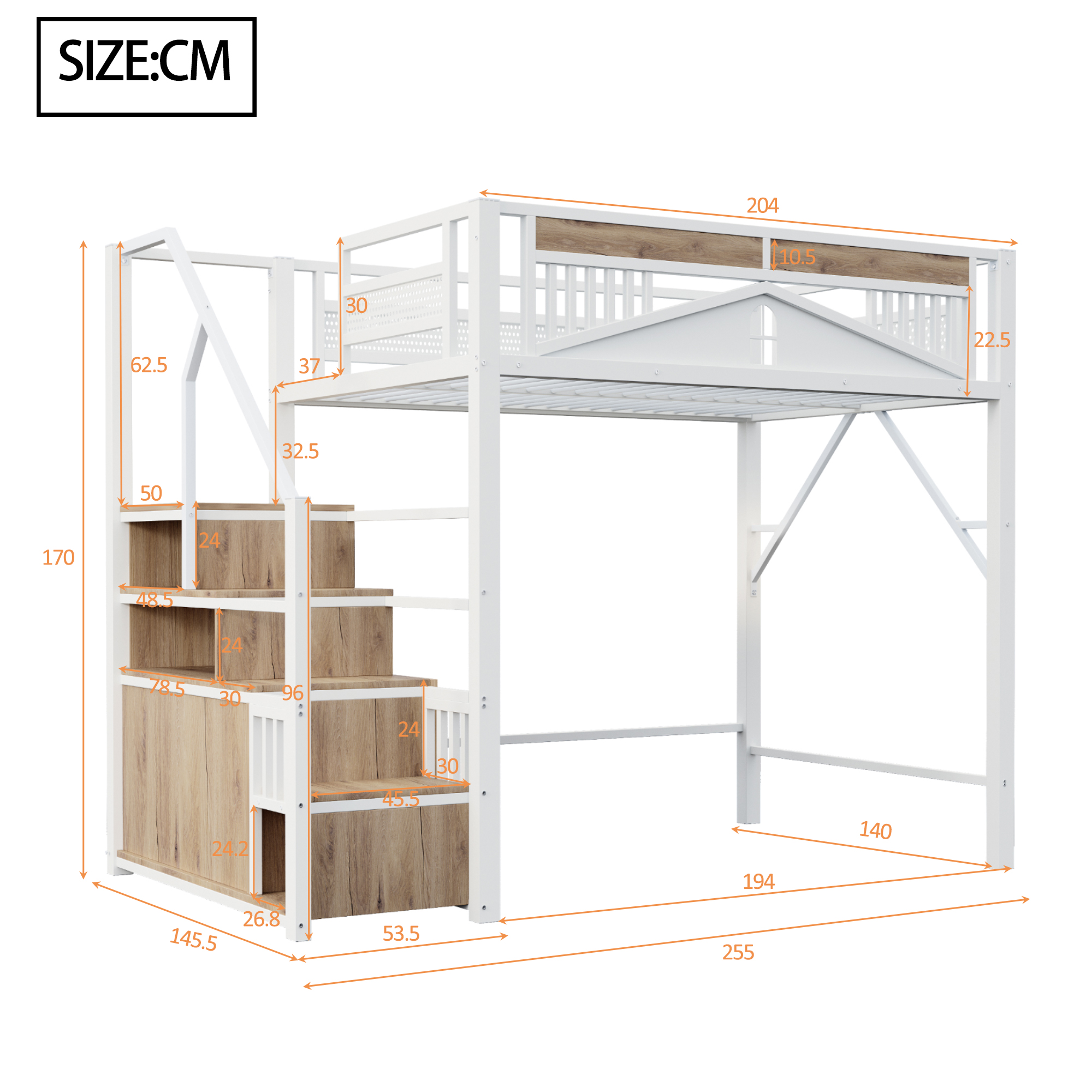 Structure métal stable