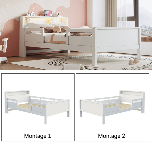 Sommier à lattes du lit enfant 90x200 cm