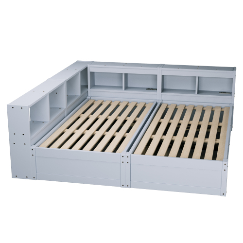 Structure des deux lits multifonctionnels