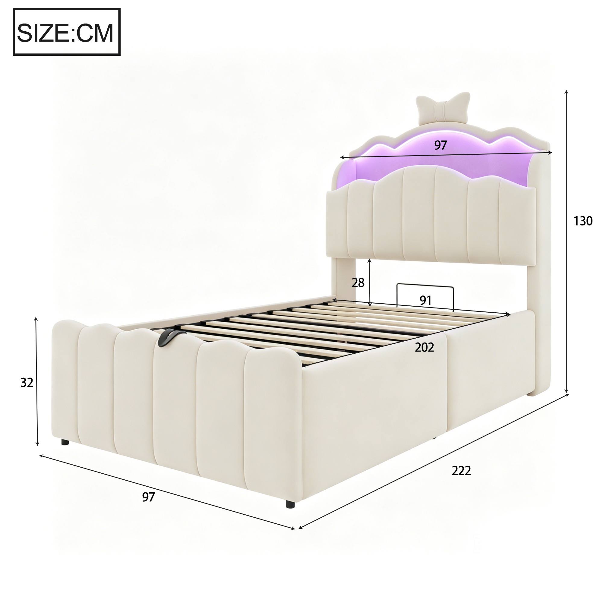 Compartiments de rangement