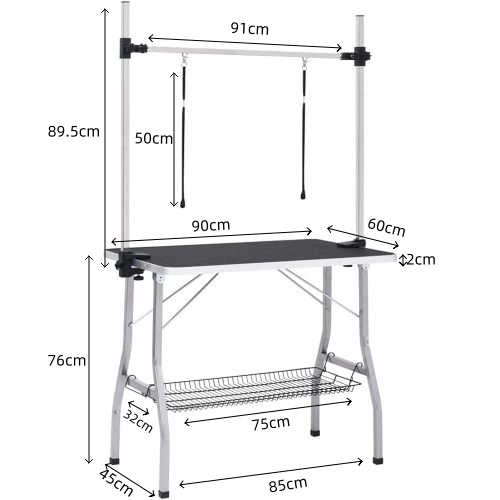 Dimensions du équipement de soins