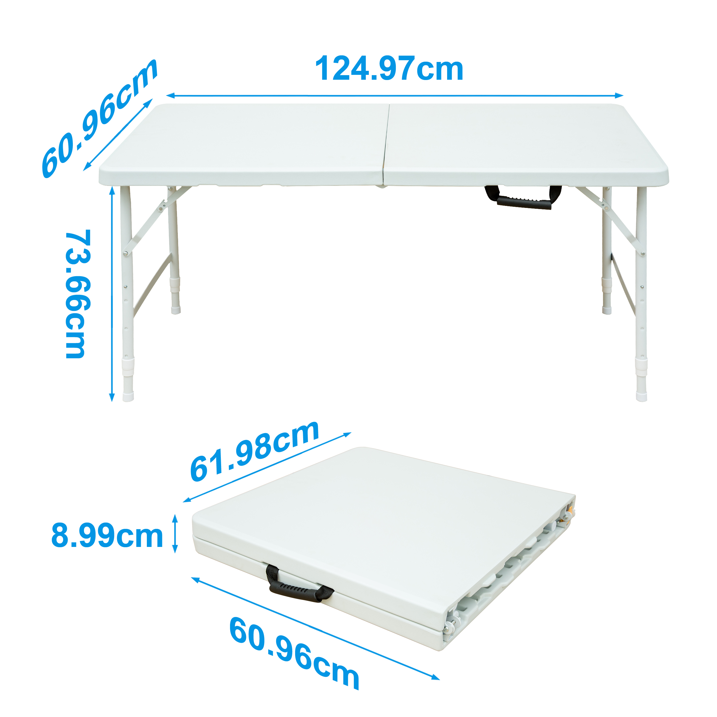Dimensions du table d'extérieur