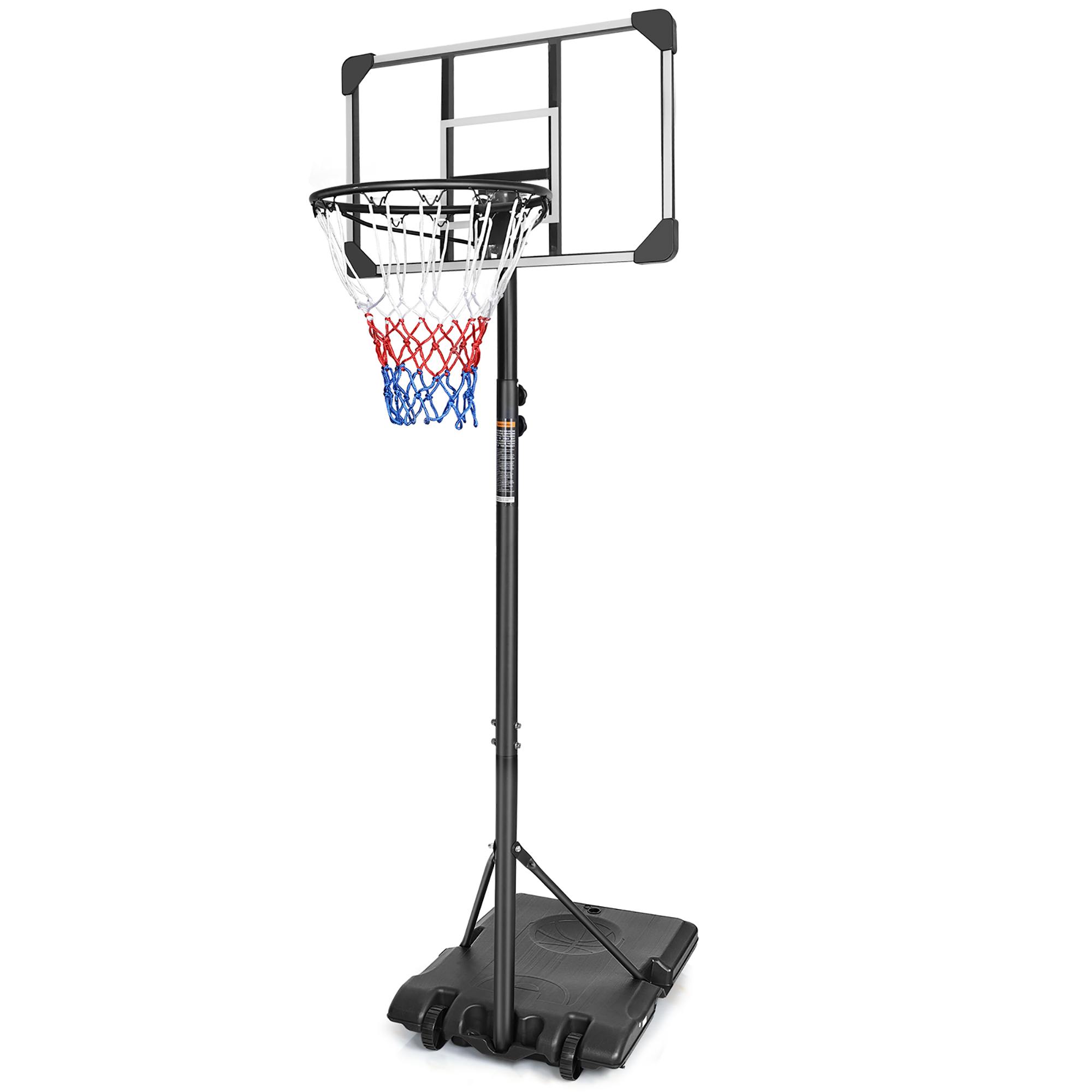 Vue principale du panier de basket