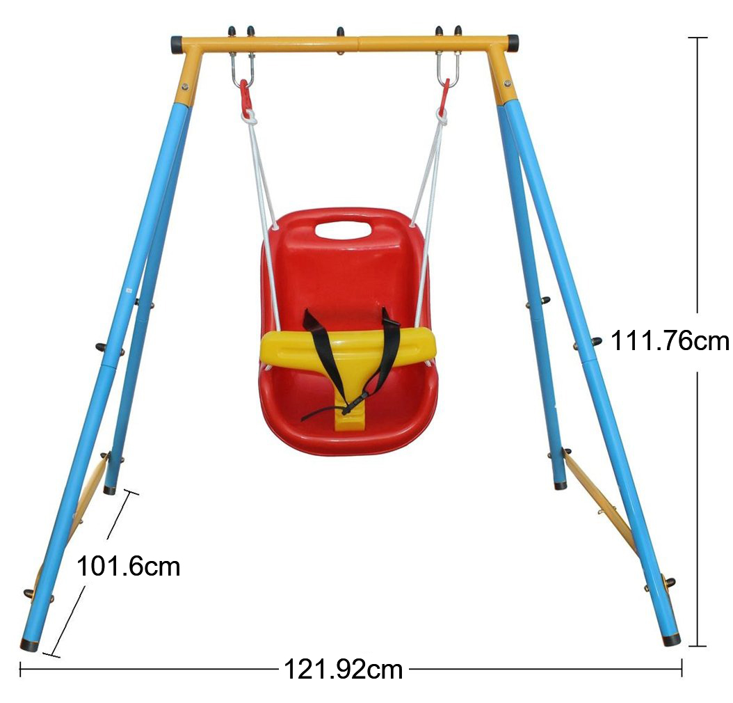 Dimensions du portique avec balançoire