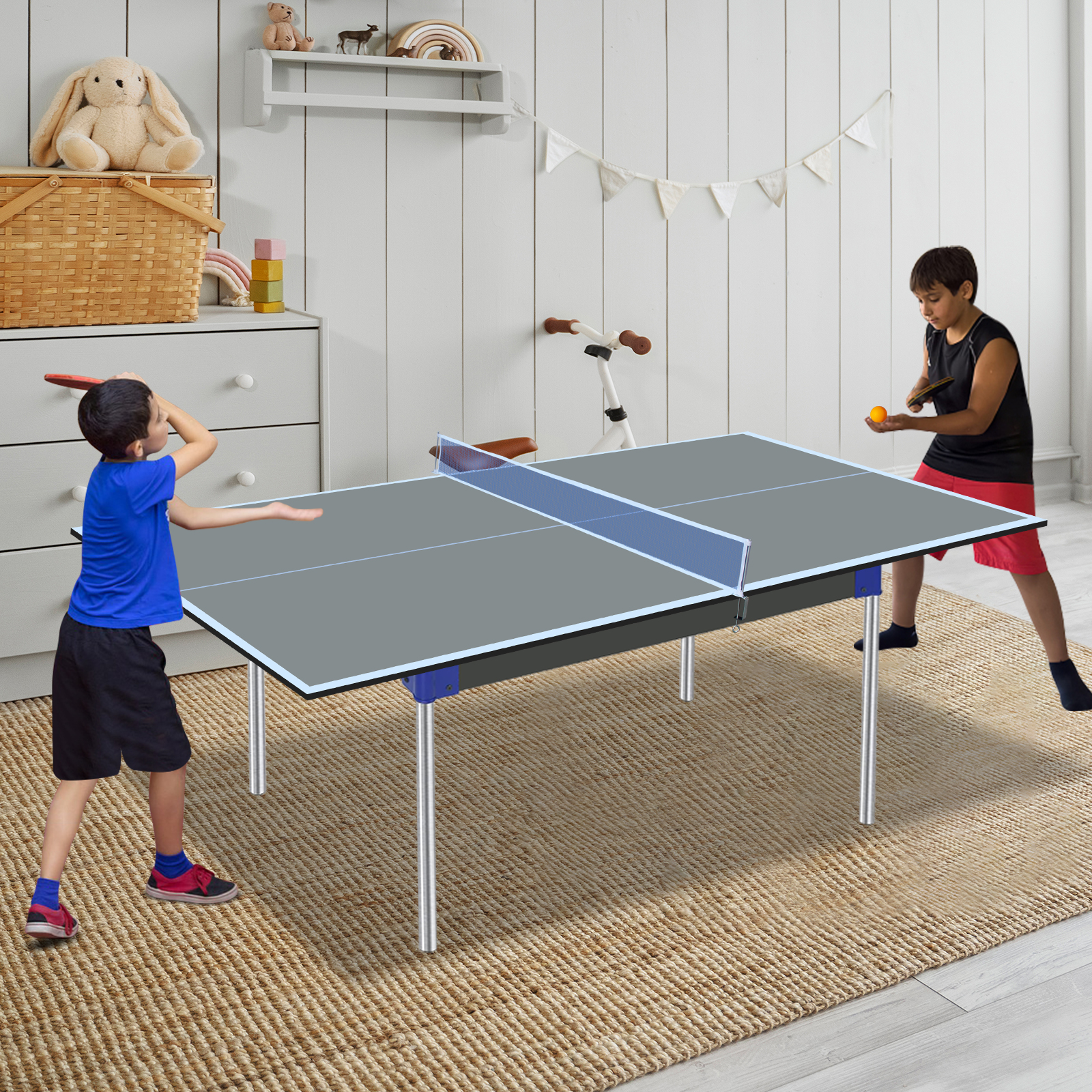 Détail du table de tennis de table
