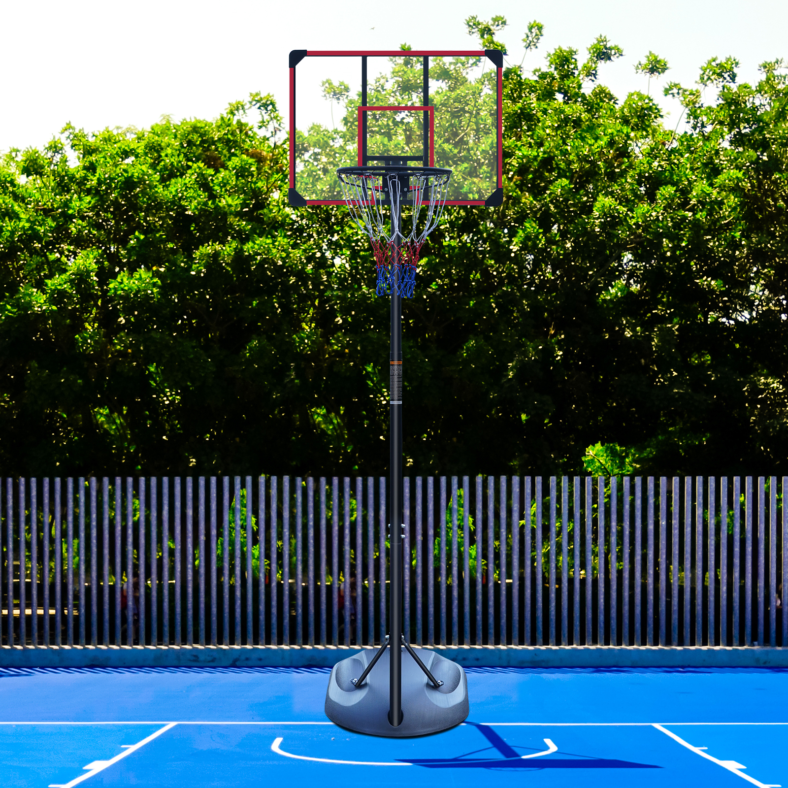 Détail du panier de basket