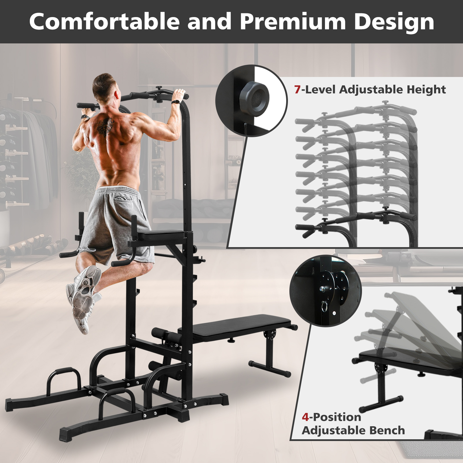 Détail du appareil de fitness