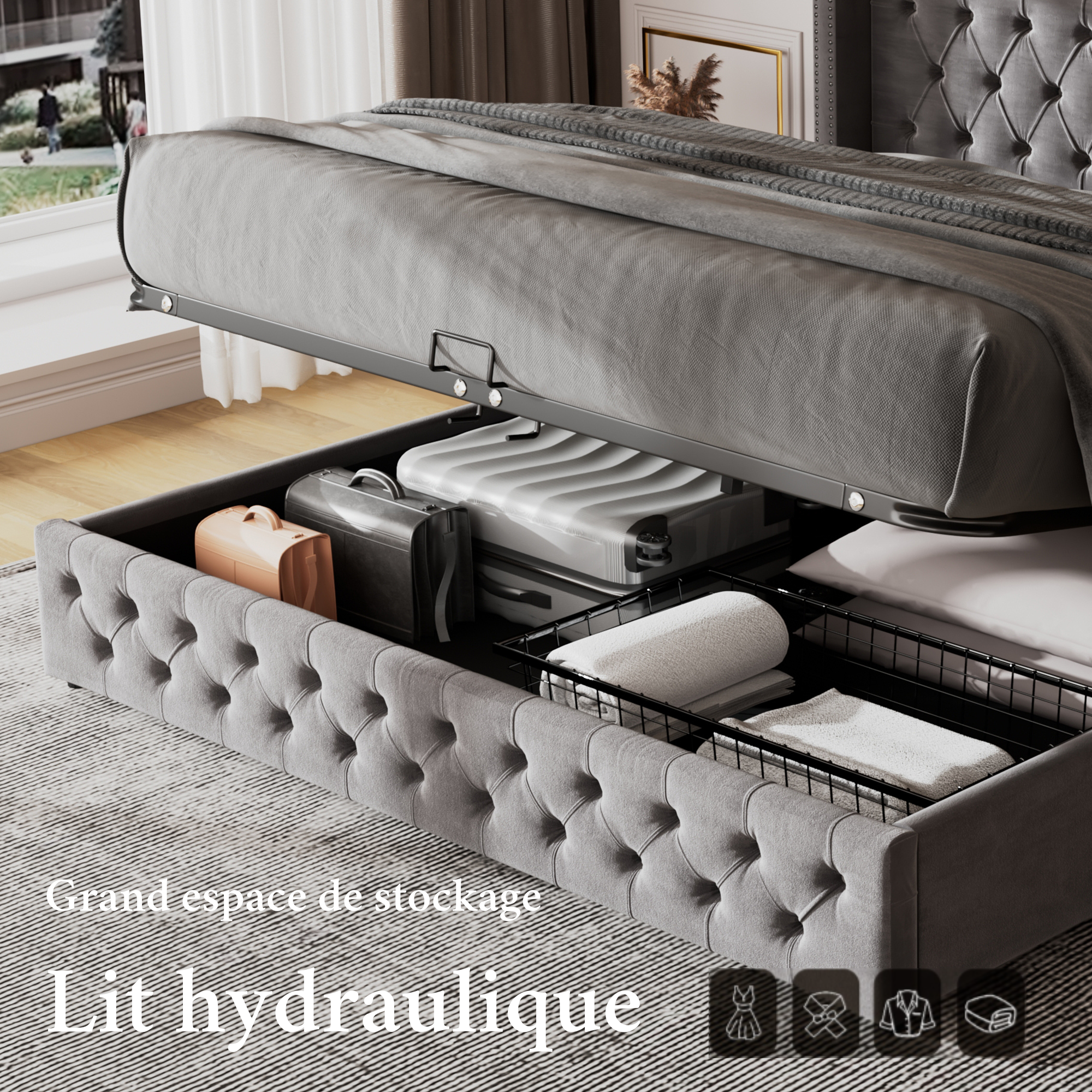 Détail du lit