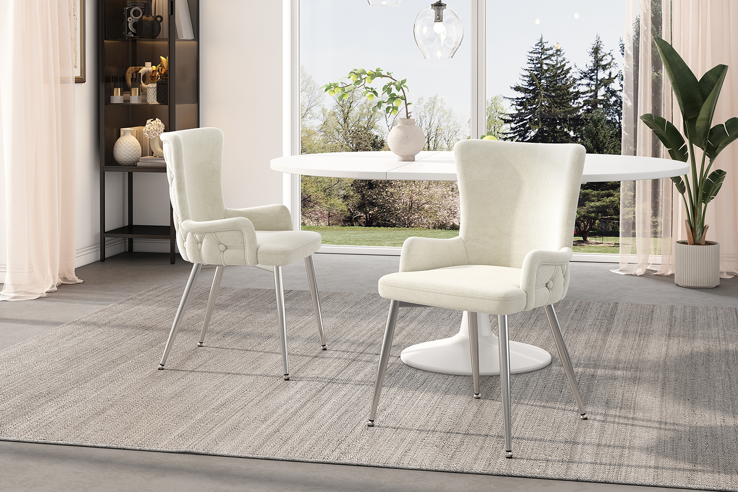 Présentation du chaise de salle à manger